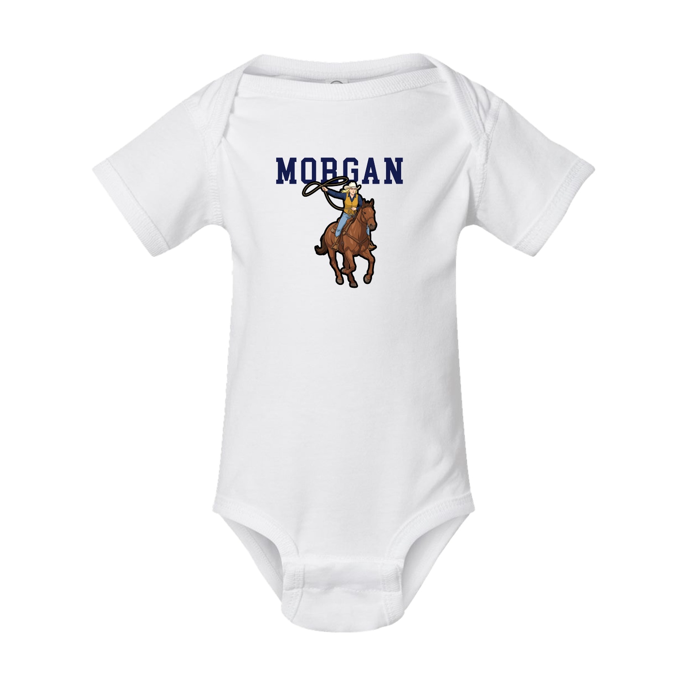 Baby Onesie — Shirsey in White