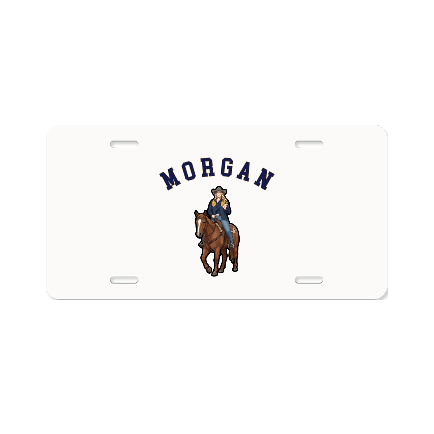 License Plate — Shirsey Arch in Classic