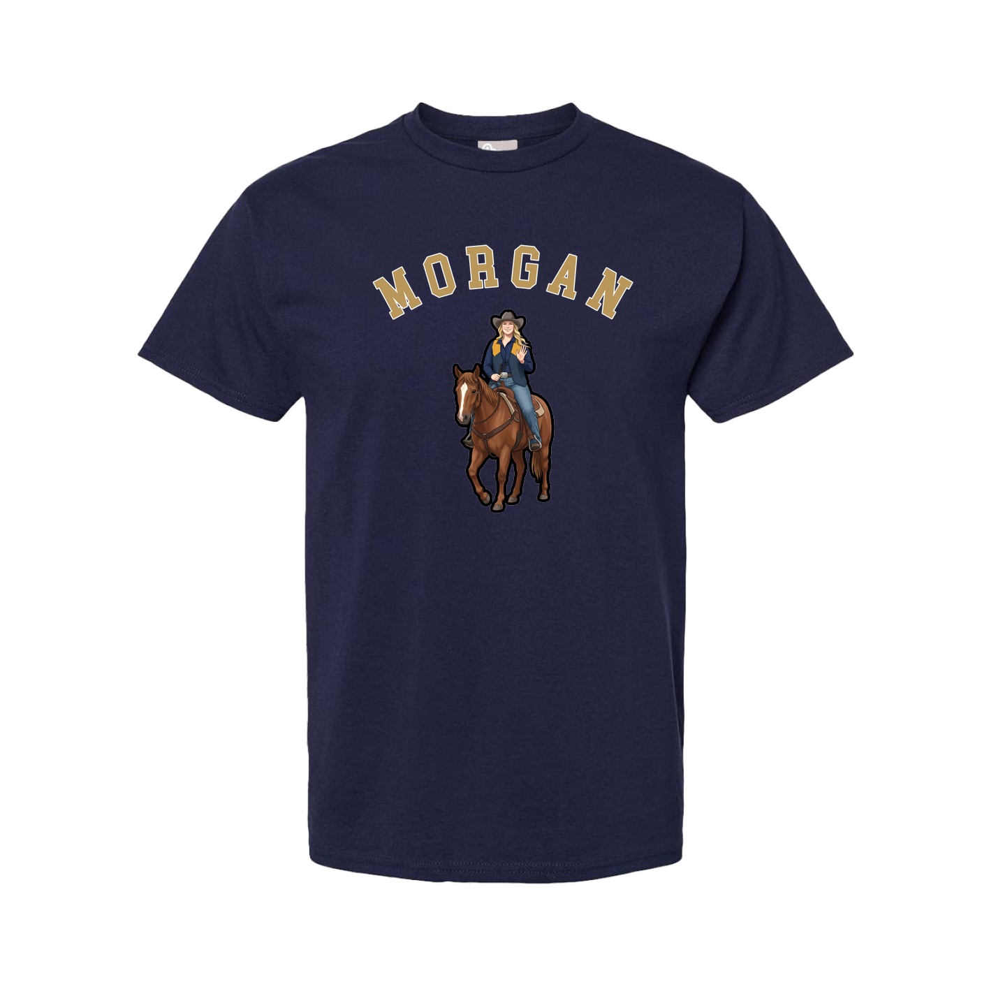 Tee — Shirsey Arch in Navy