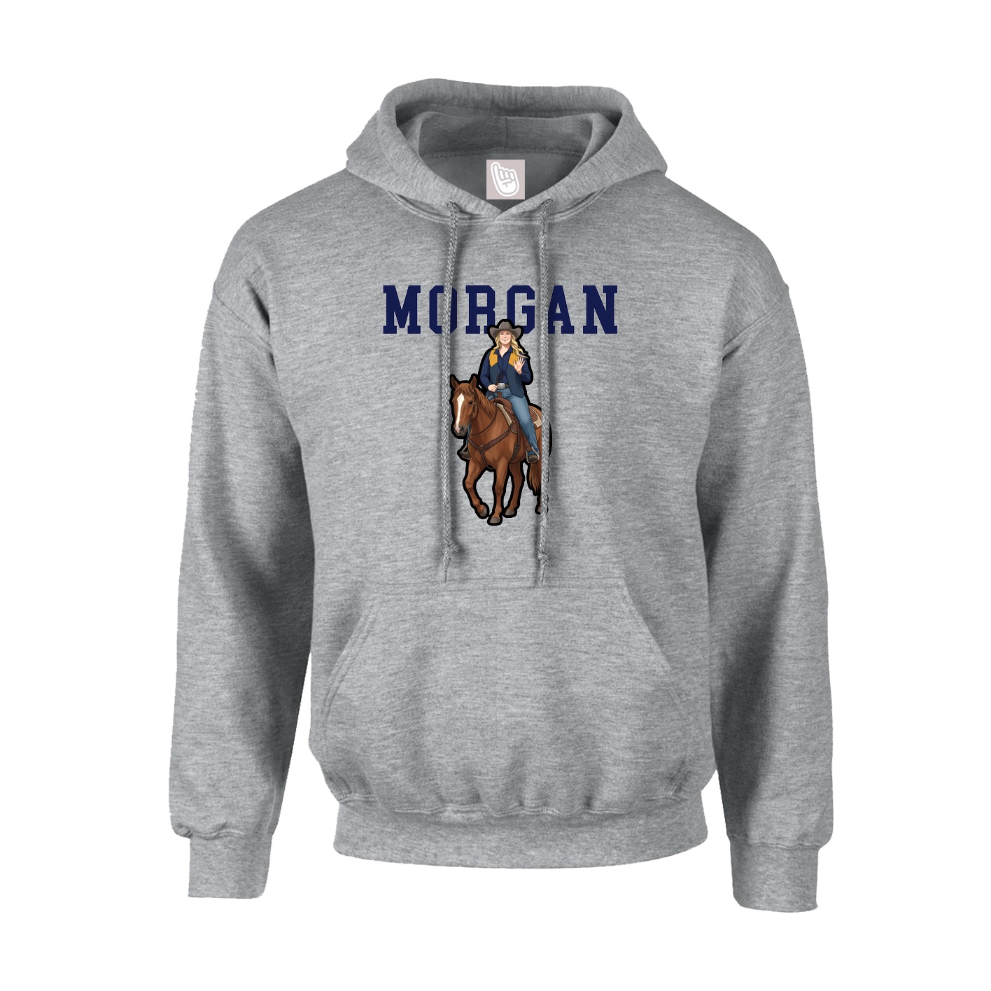 Youth Hoodie — Shirsey in Grey