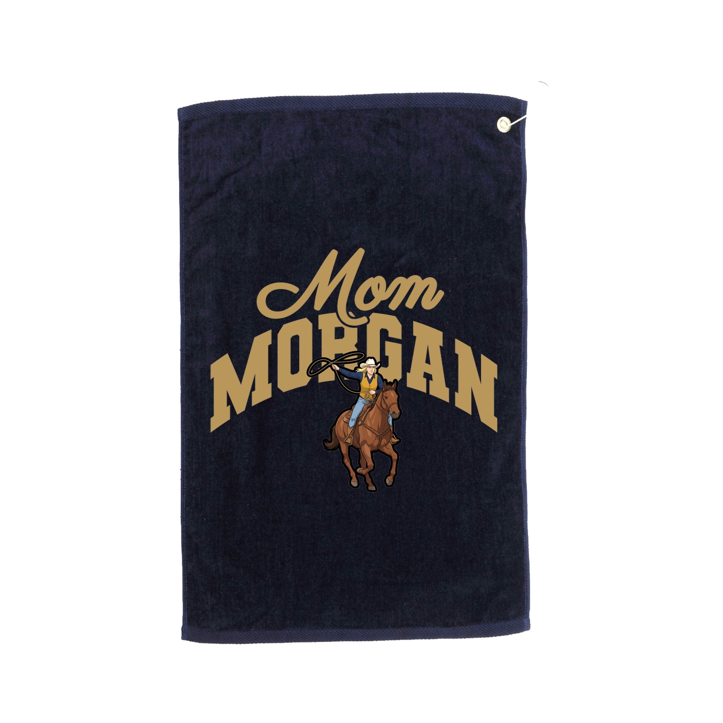 Golf Towel — Mothers Day Arch in Navy