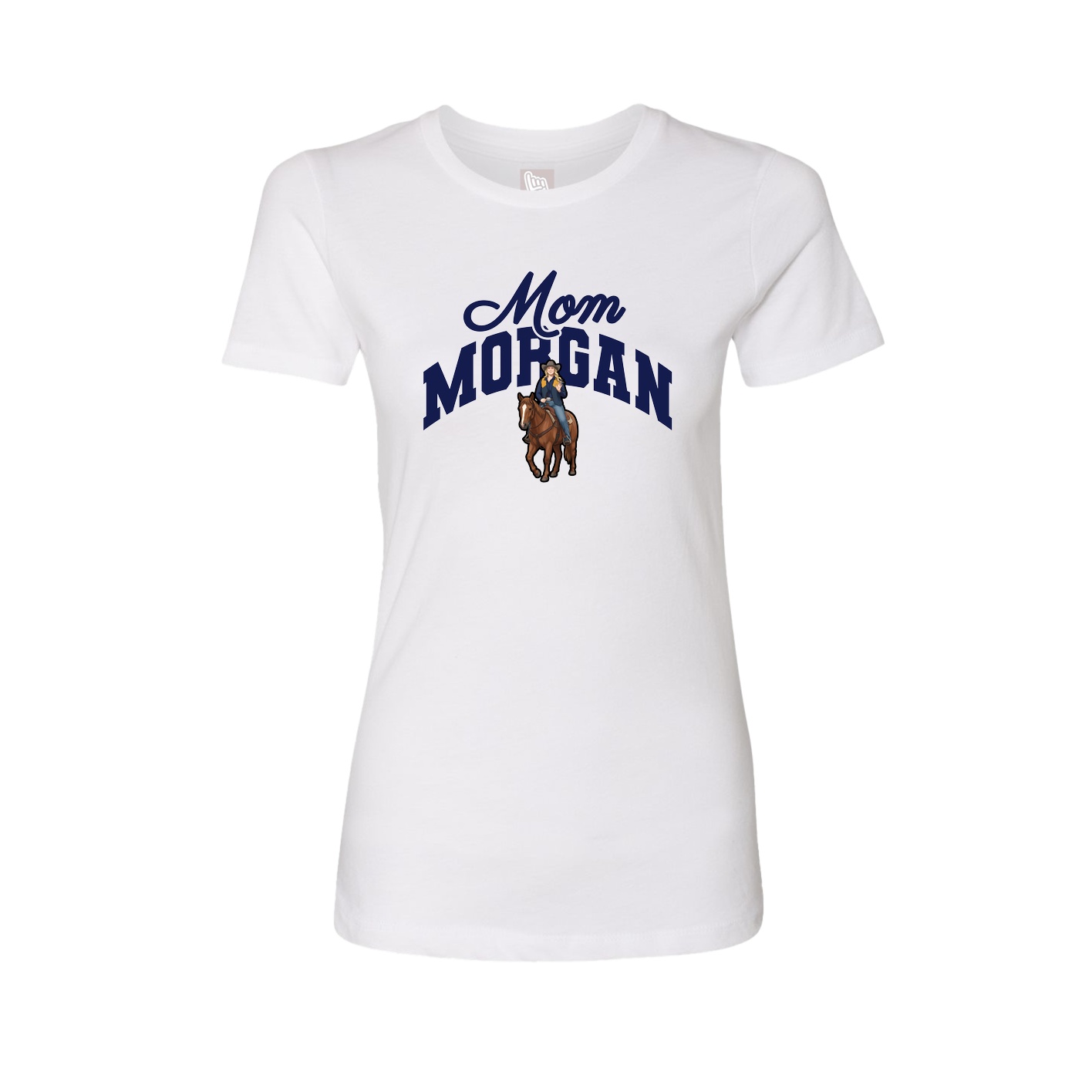 Womens Tee — Mothers Day Arch in White