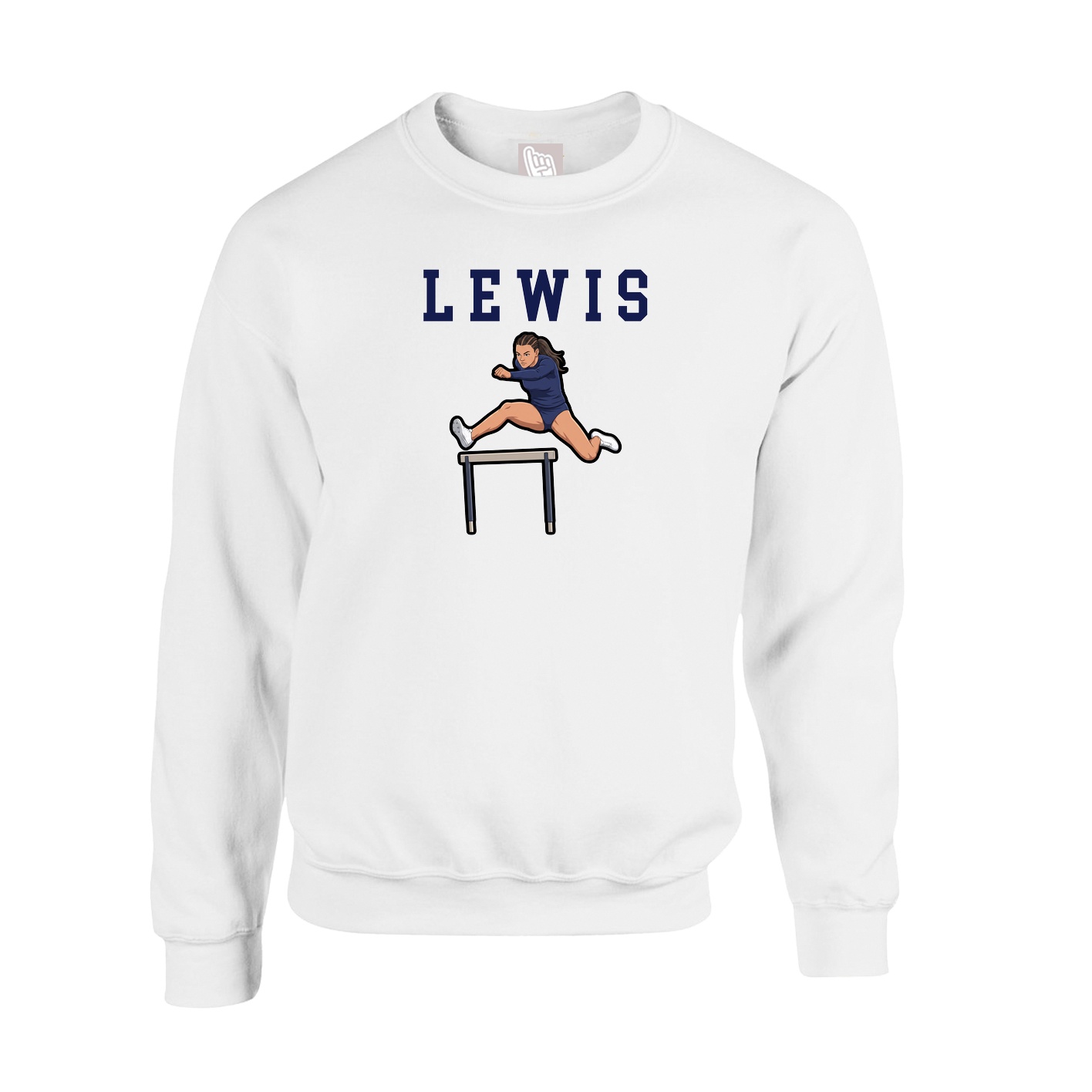 Fleece Crew — Shirsey in White