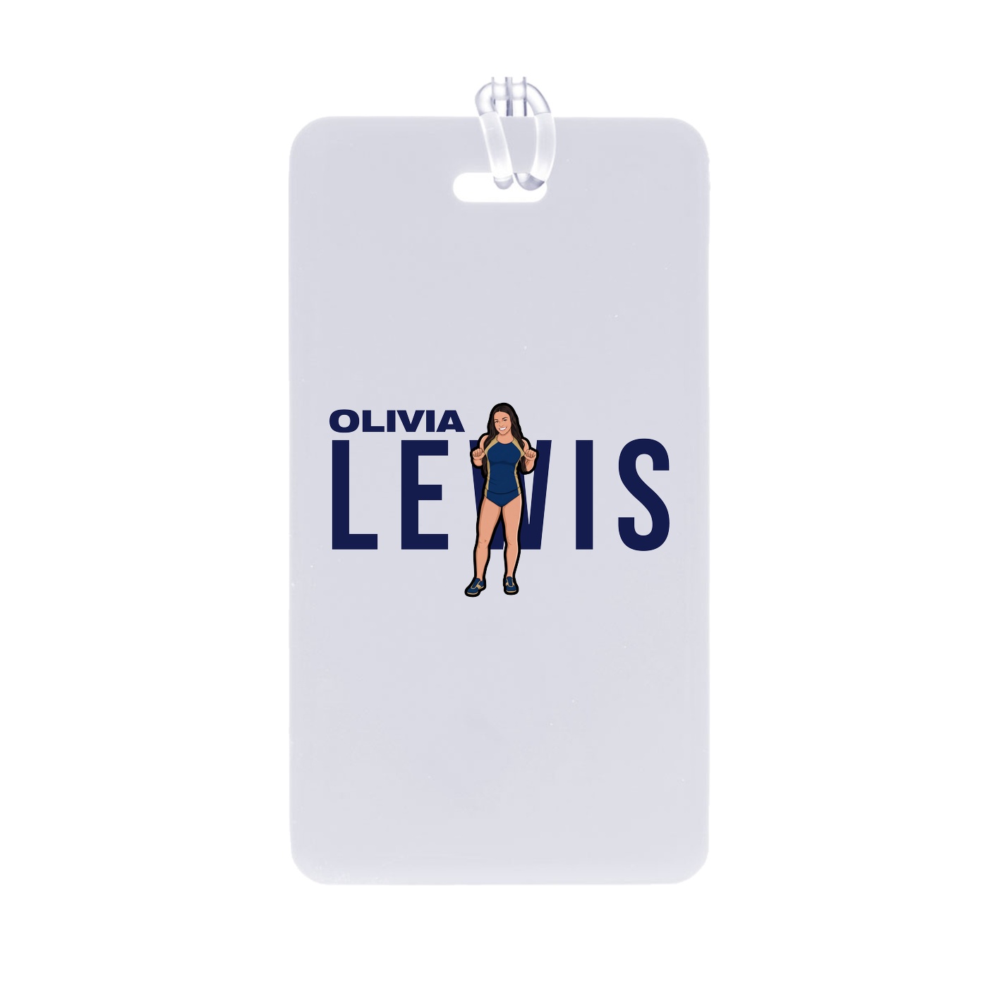 Bag Tag — Player Name in Classic