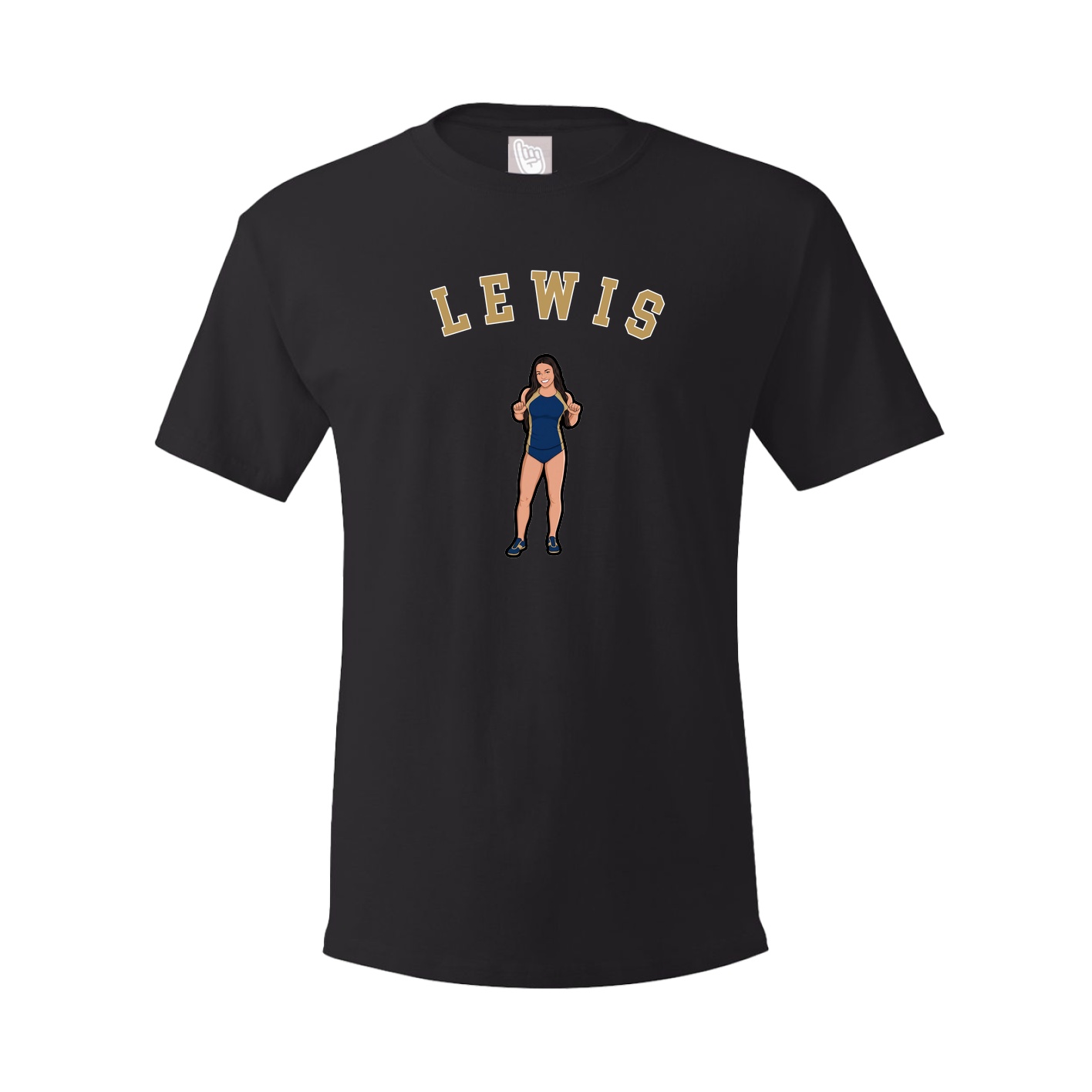 Tee — Shirsey Arch in Black