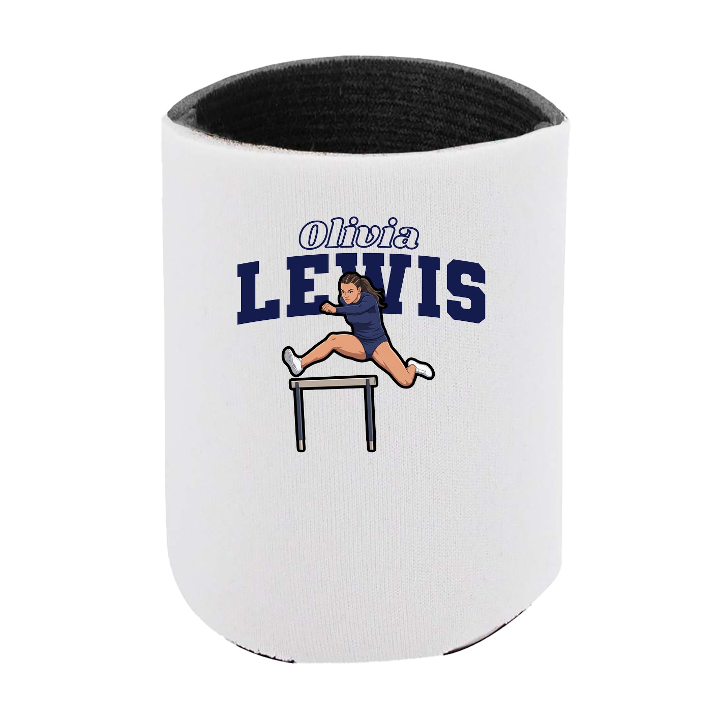 Can Holder — Name Arch in White
