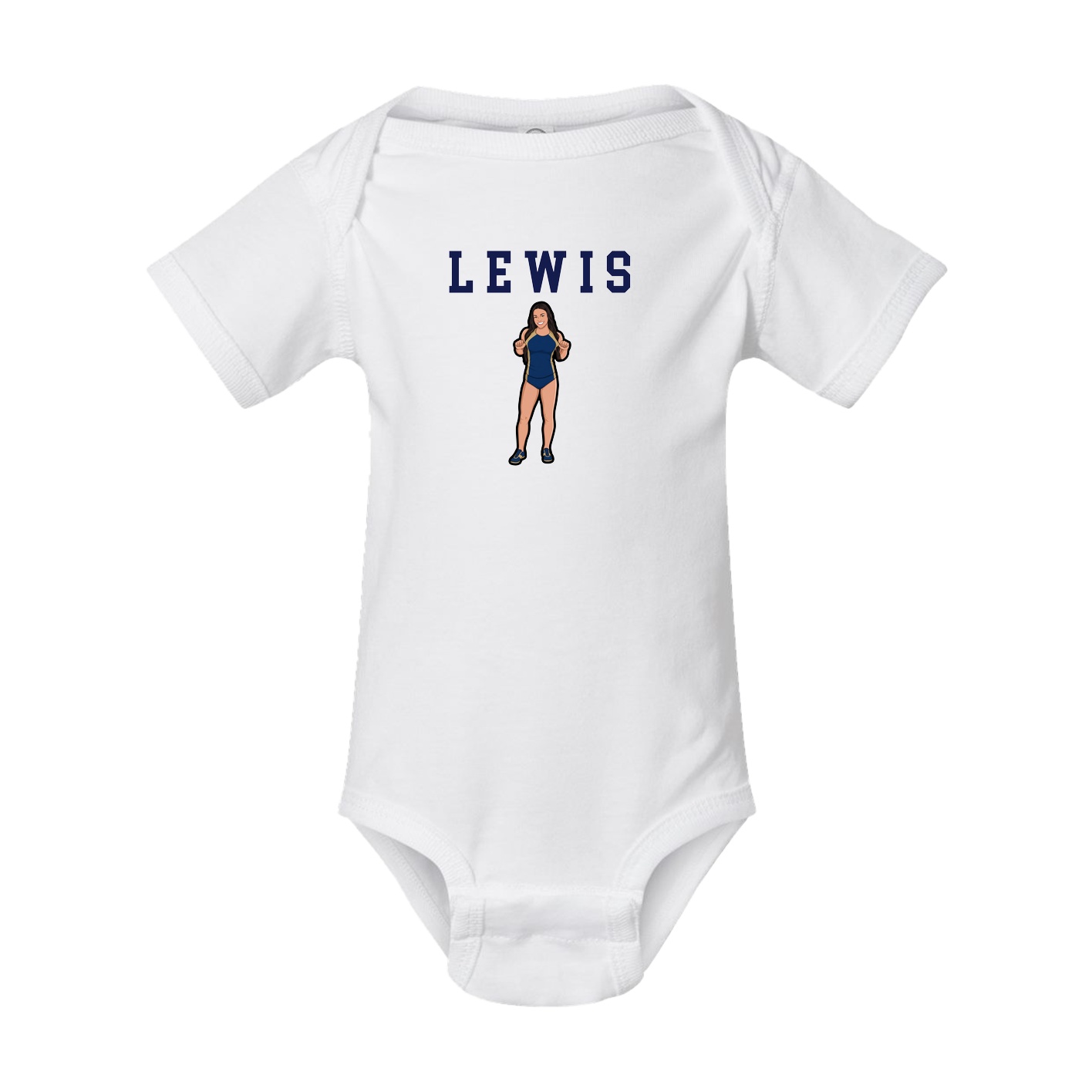 Baby Onesie — Shirsey in White