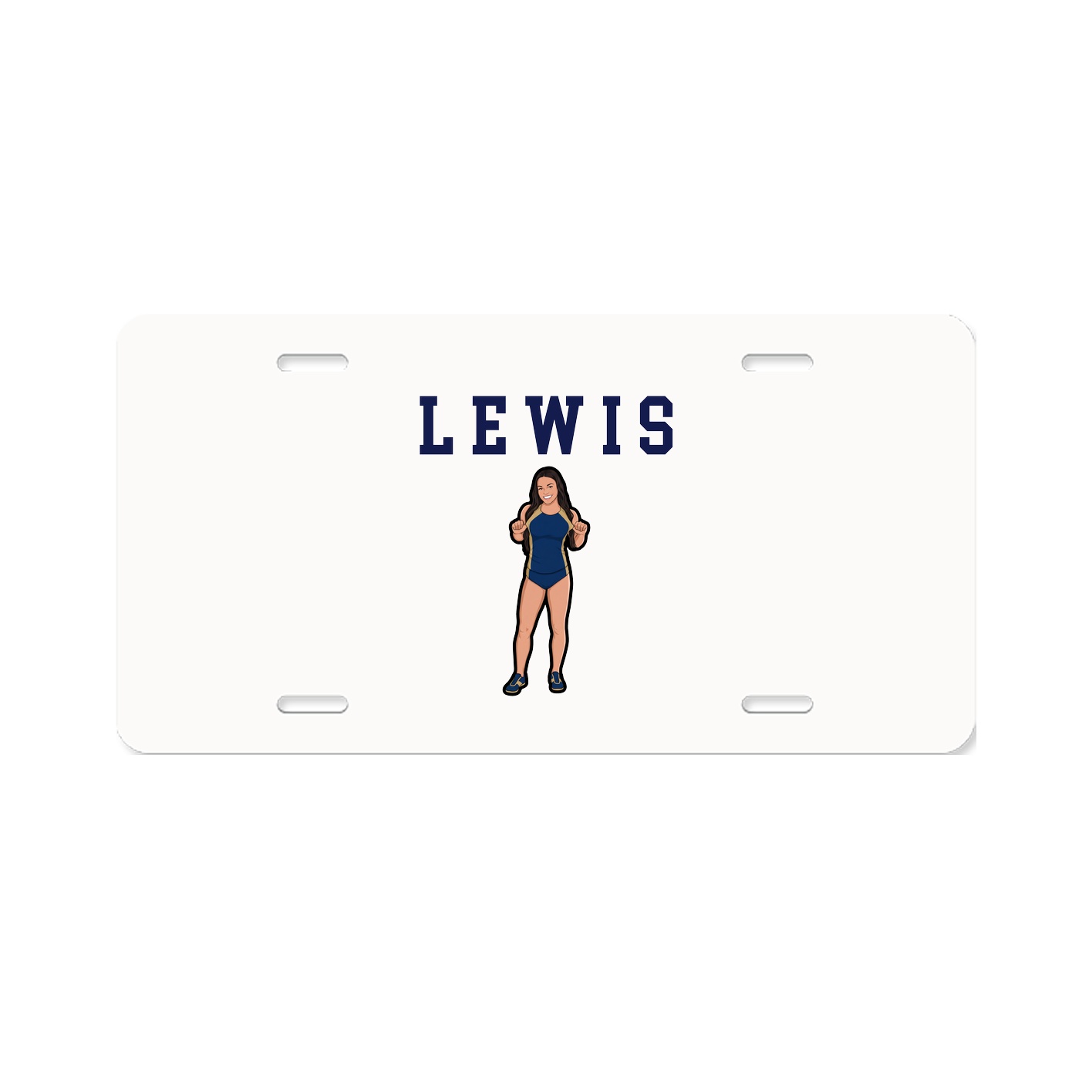 License Plate — Shirsey in Classic