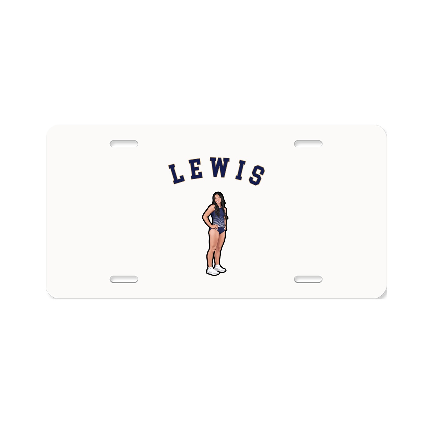 License Plate — Shirsey Arch in Classic