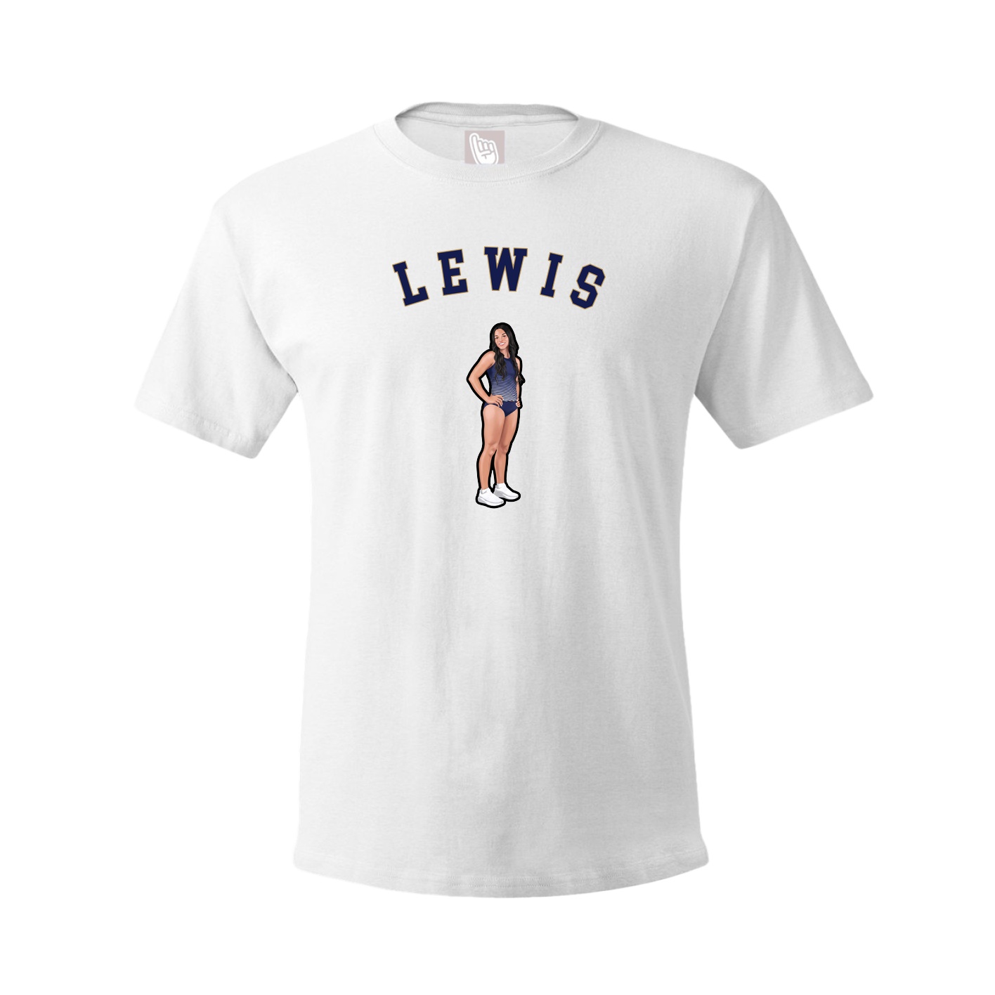 Tee — Shirsey Arch in White