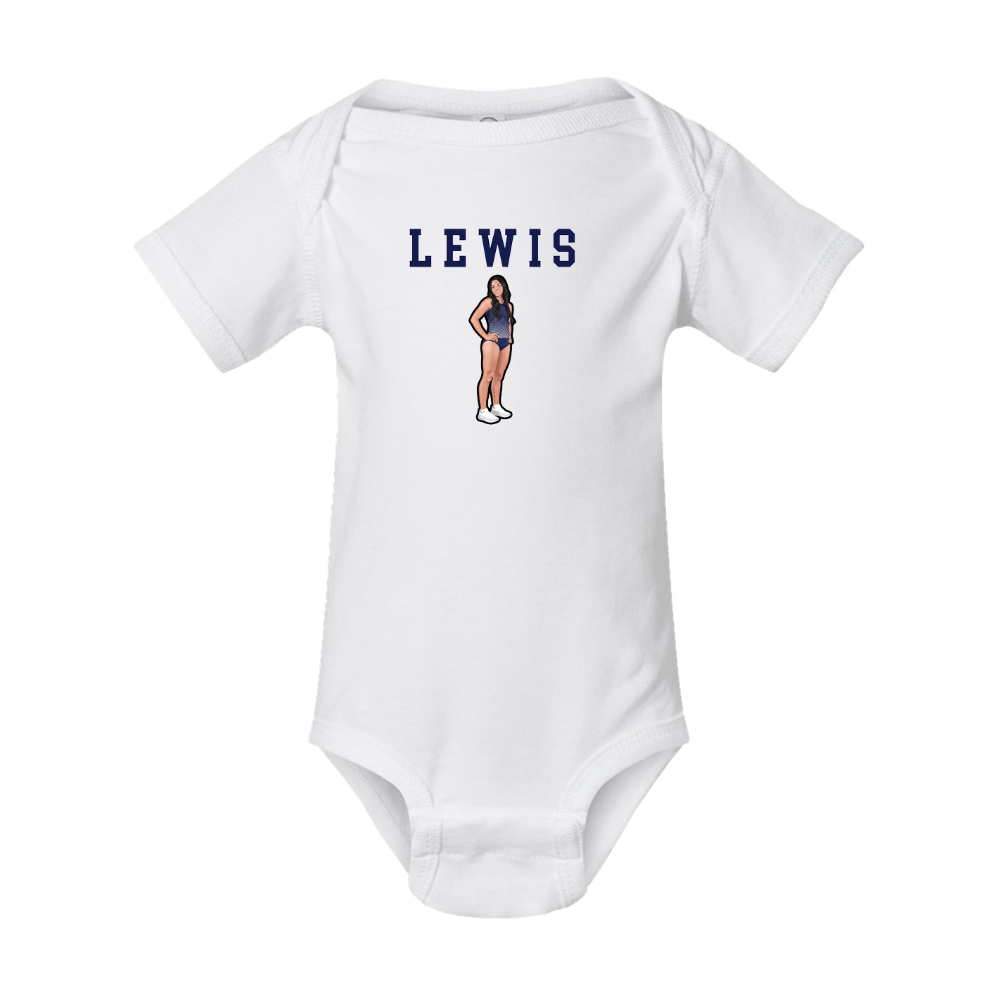 Baby Onesie — Shirsey in White