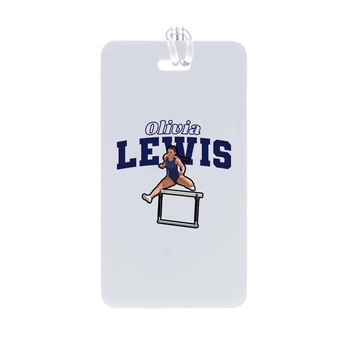 Bag Tag — Name Arch in Classic