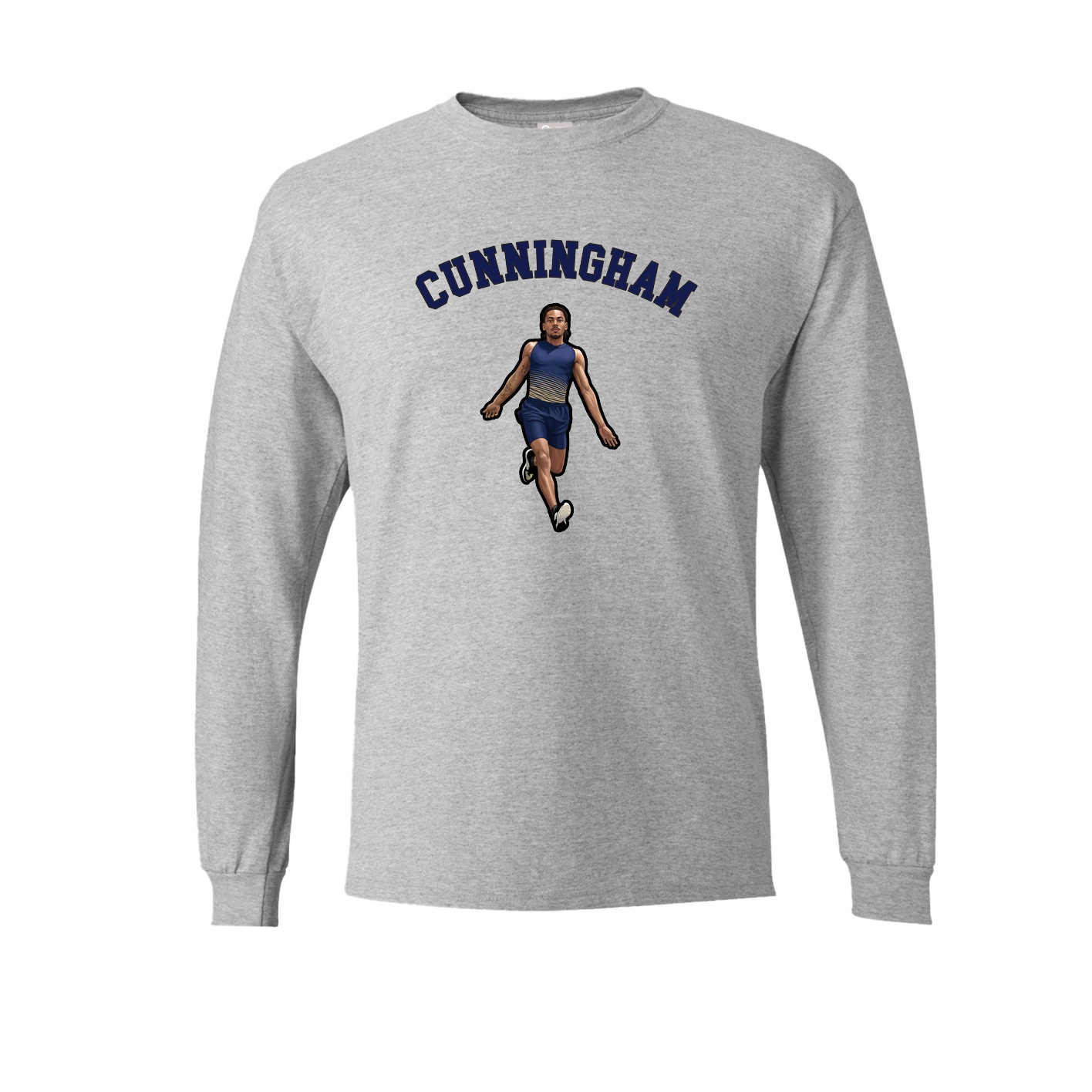 Long Sleeve Tee — Shirsey Arch in Grey