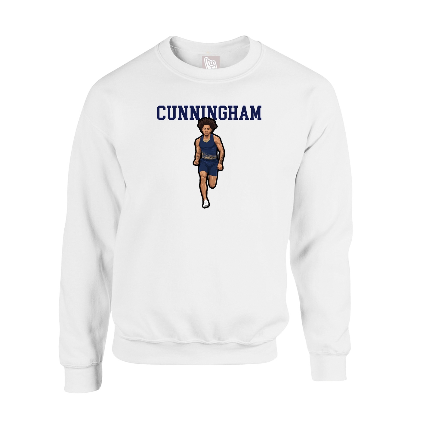 Fleece Crew — Shirsey in White