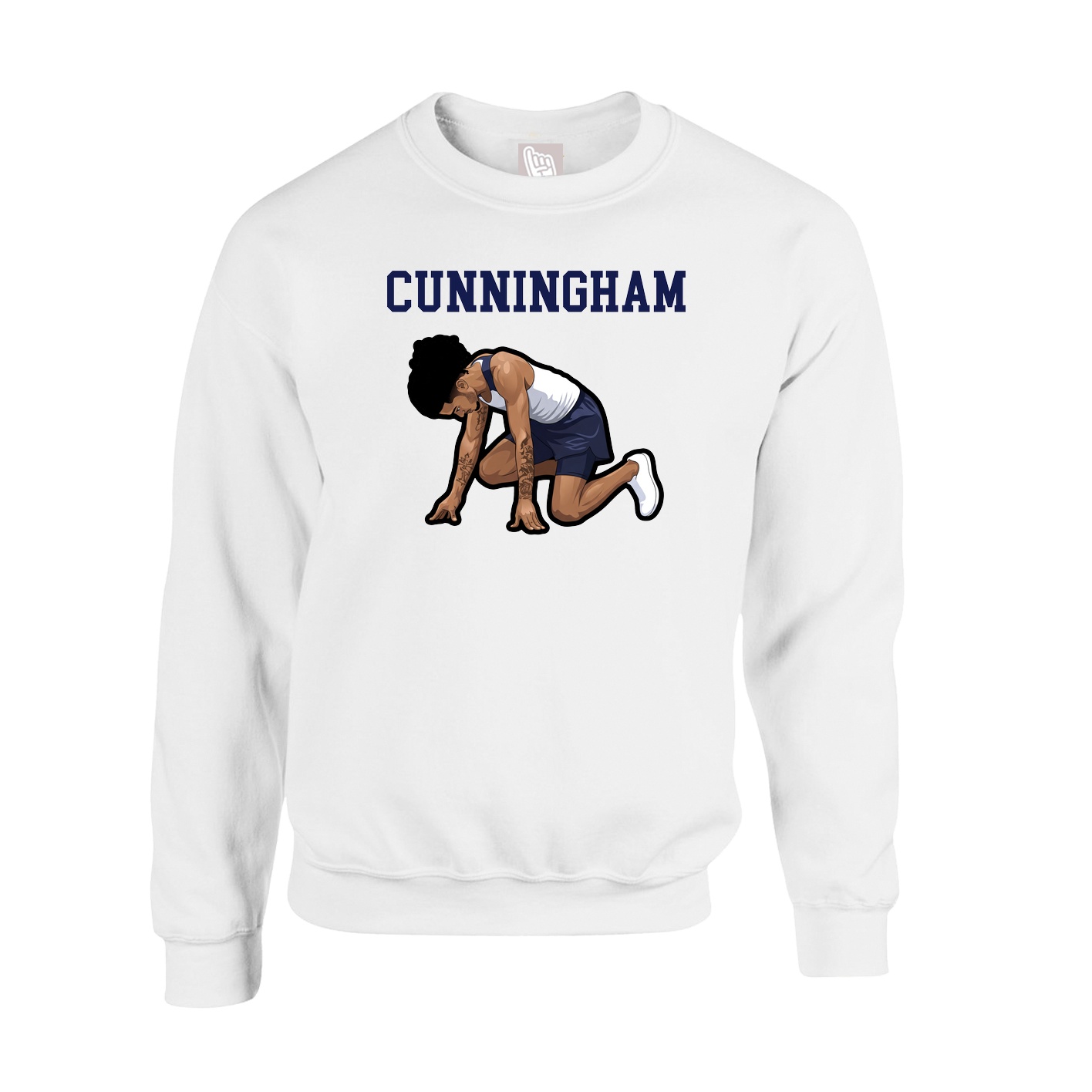 Fleece Crew — Shirsey in White