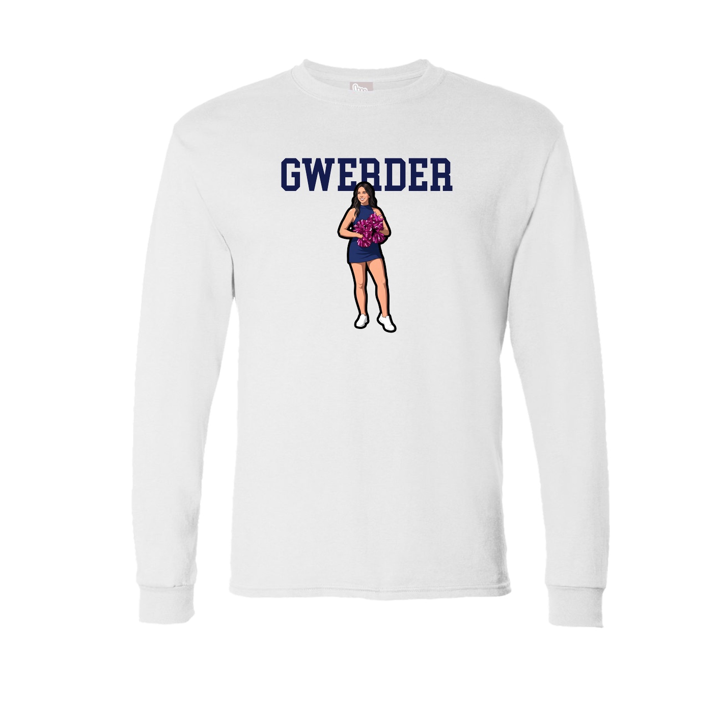 Long Sleeve Tee — Shirsey in White