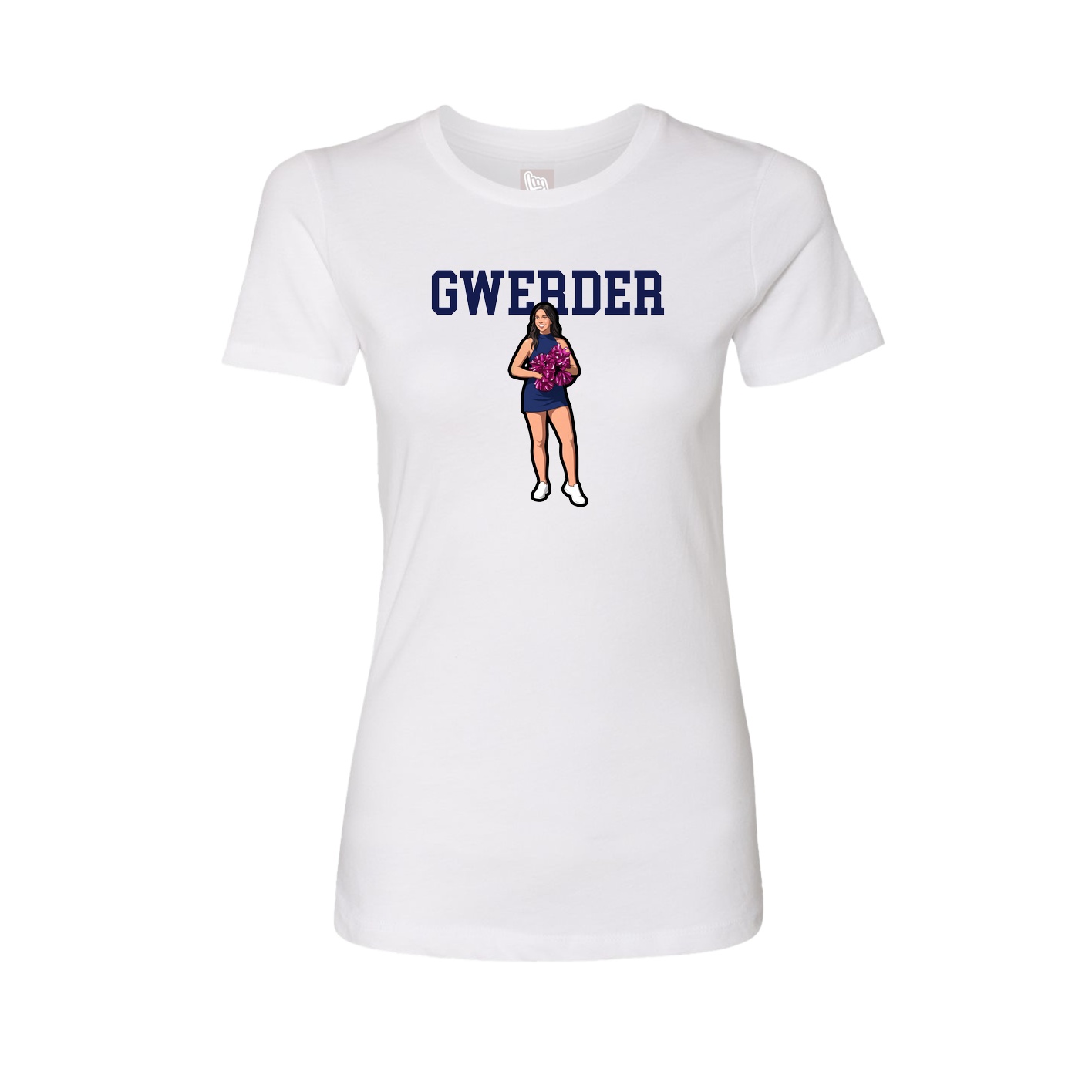 Fitted Women's Tee — Shirsey in White