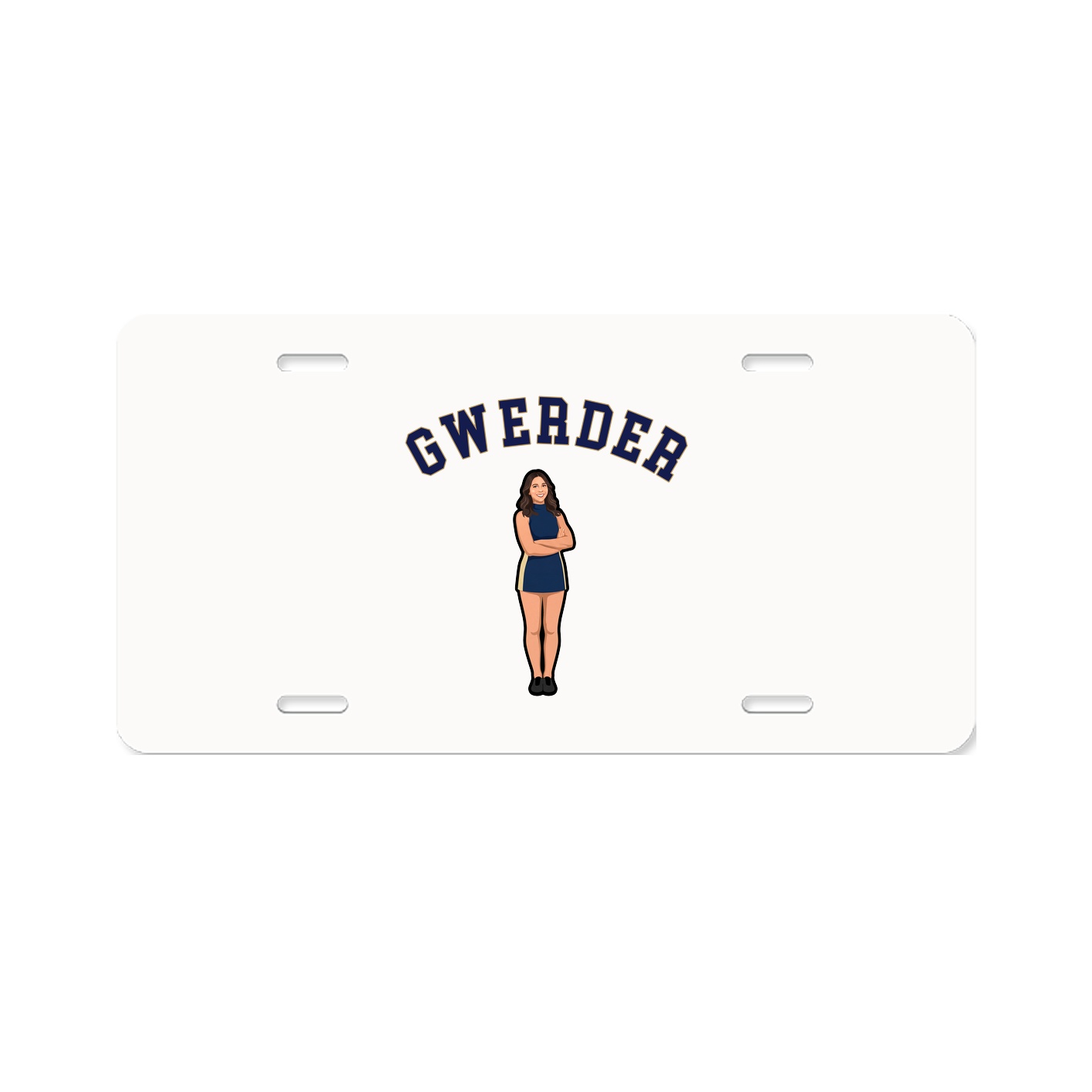 License Plate — Shirsey Arch in Classic