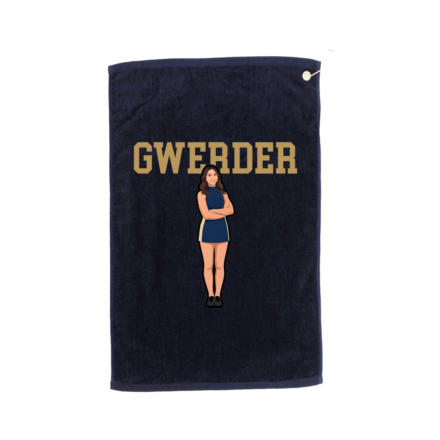 Golf Towel — Shirsey in Navy