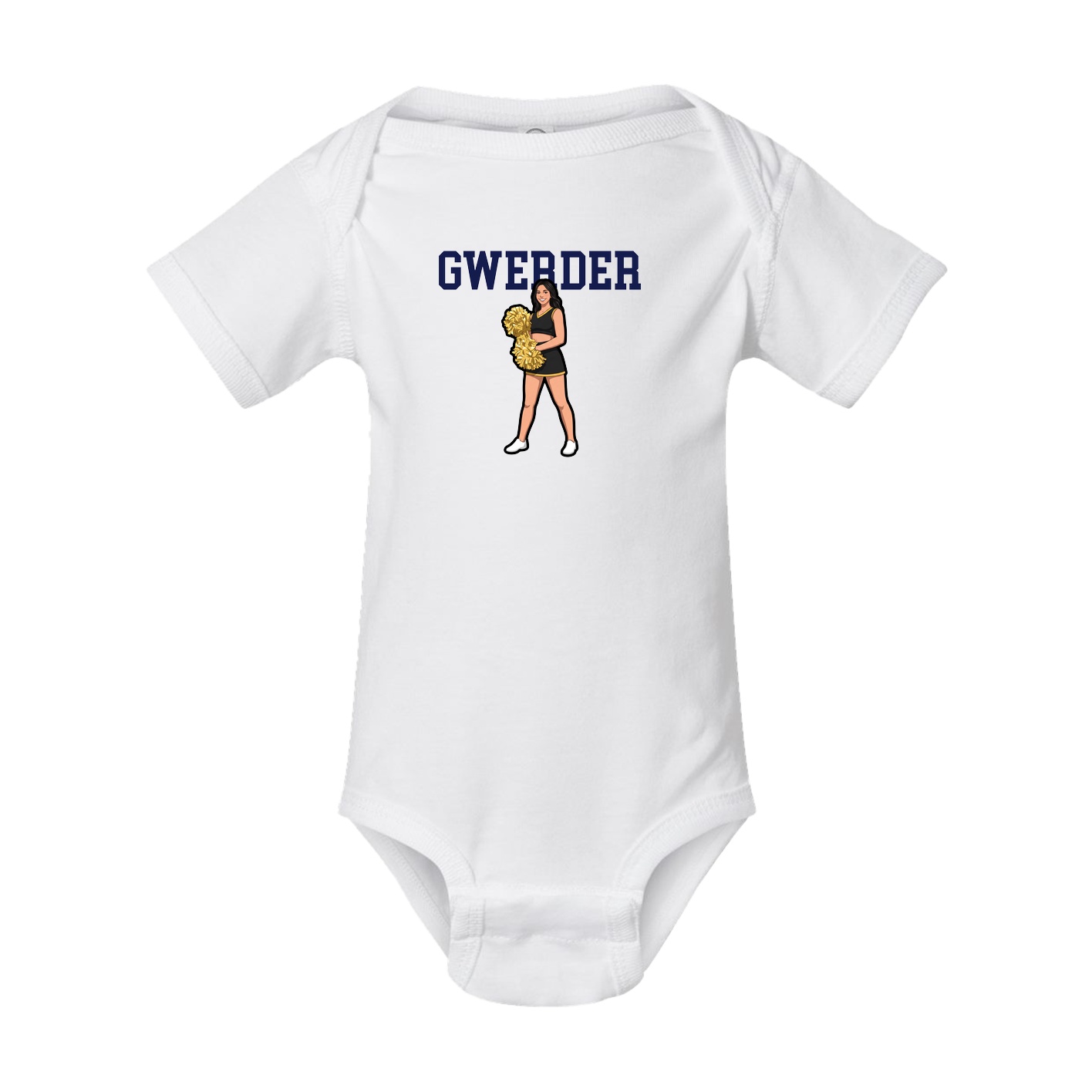 Baby Onesie — Shirsey in White