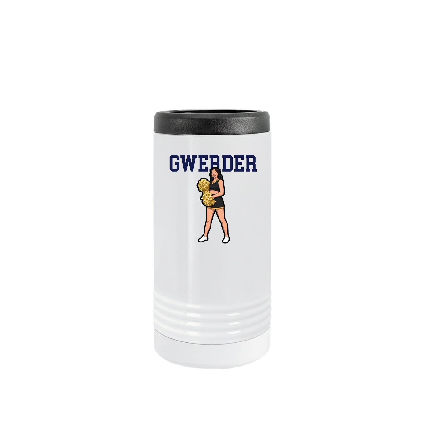 Slim Beverage Holder — Shirsey in White