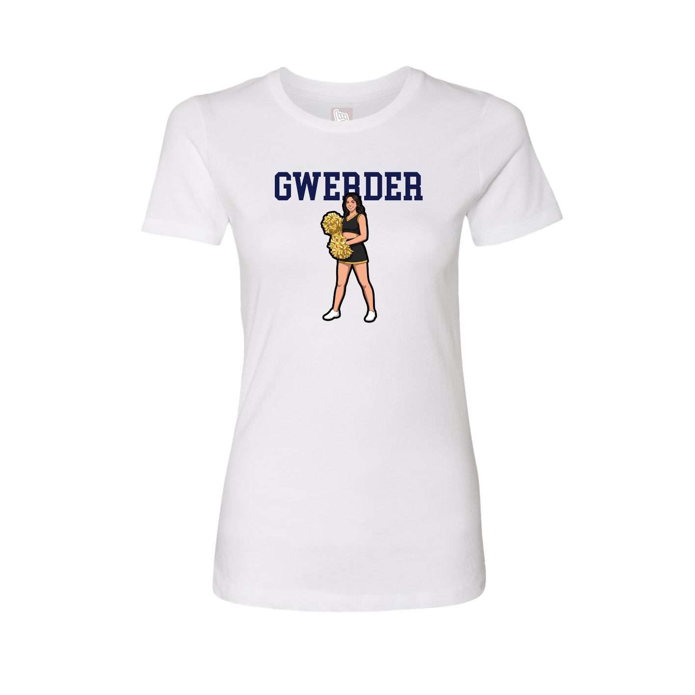 Fitted Women's Tee — Shirsey in White