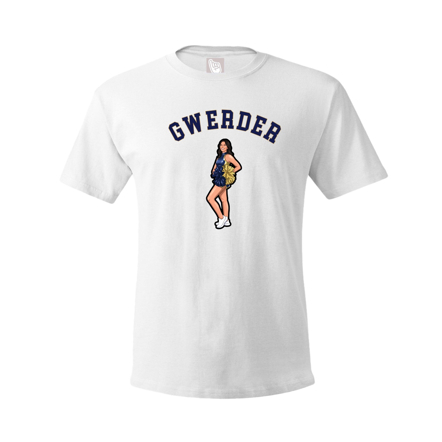 Youth Tee — Shirsey Arch in White