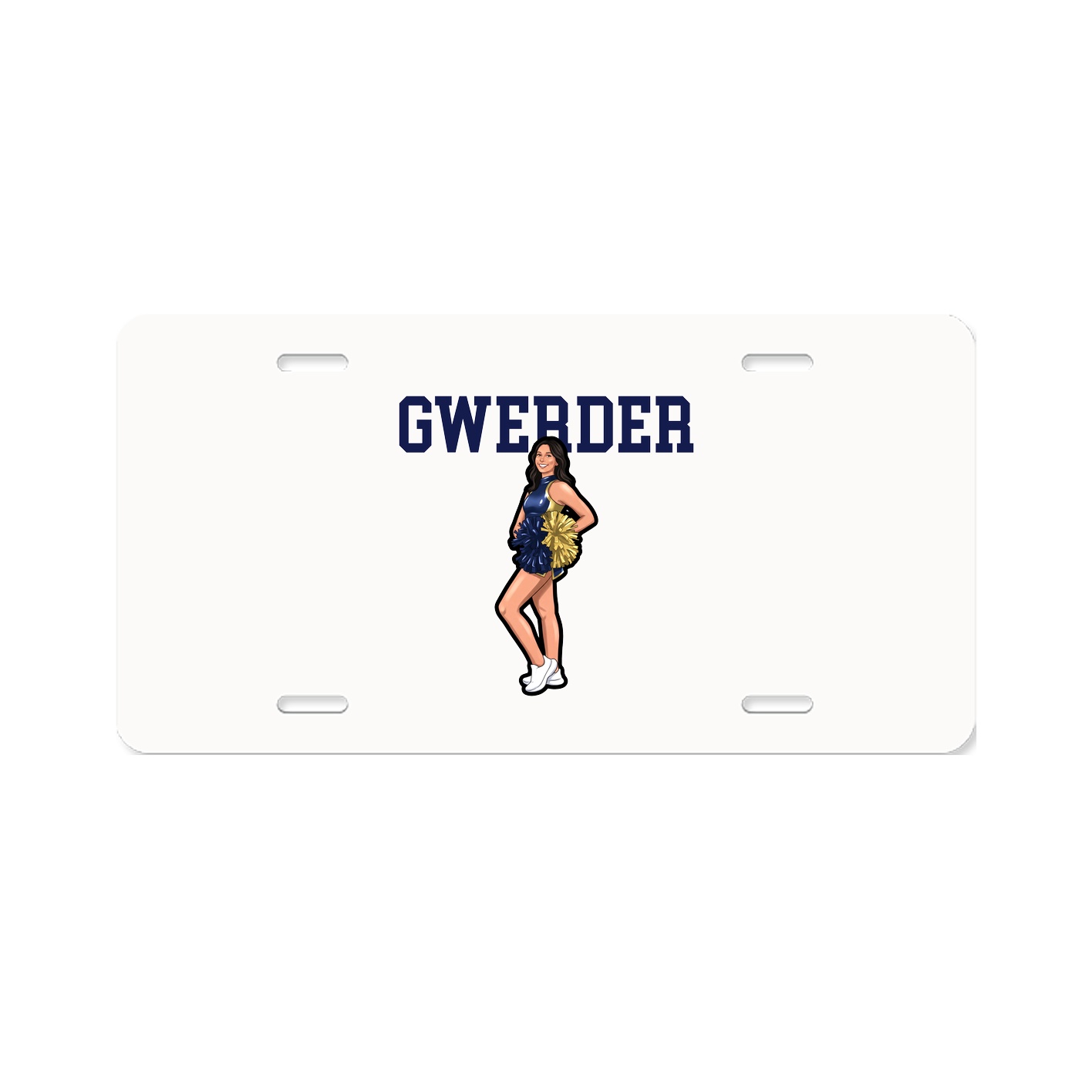 License Plate — Shirsey in Classic