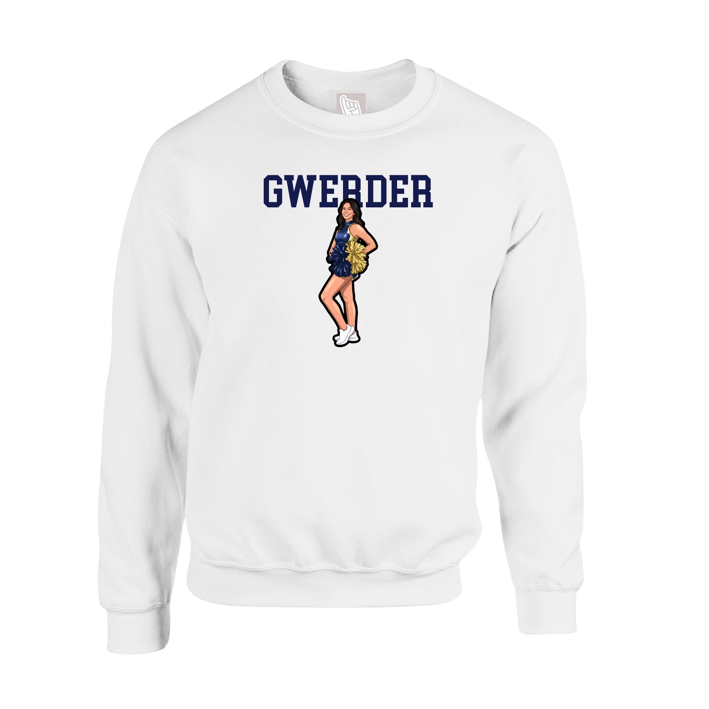 Fleece Crew — Shirsey in White