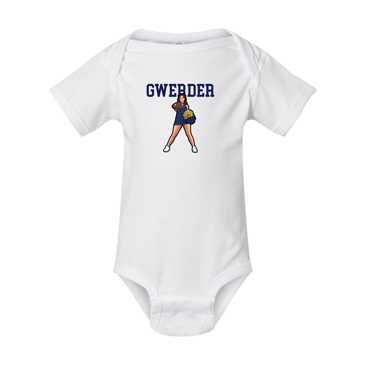 Baby Onesie — Shirsey in White