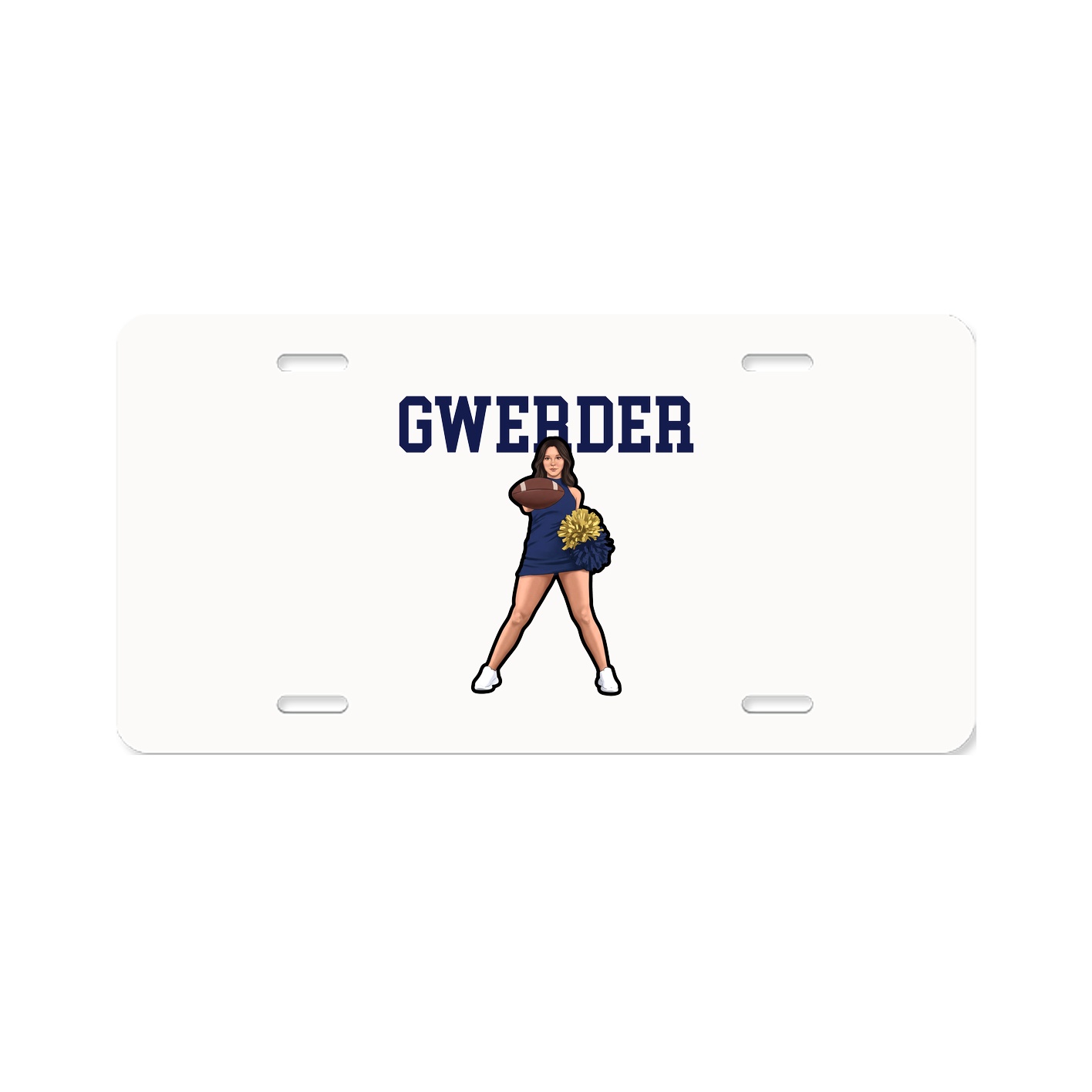 License Plate — Shirsey in Classic