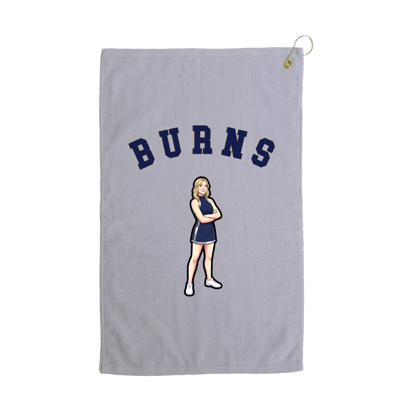 Golf Towel — Shirsey Arch in Grey