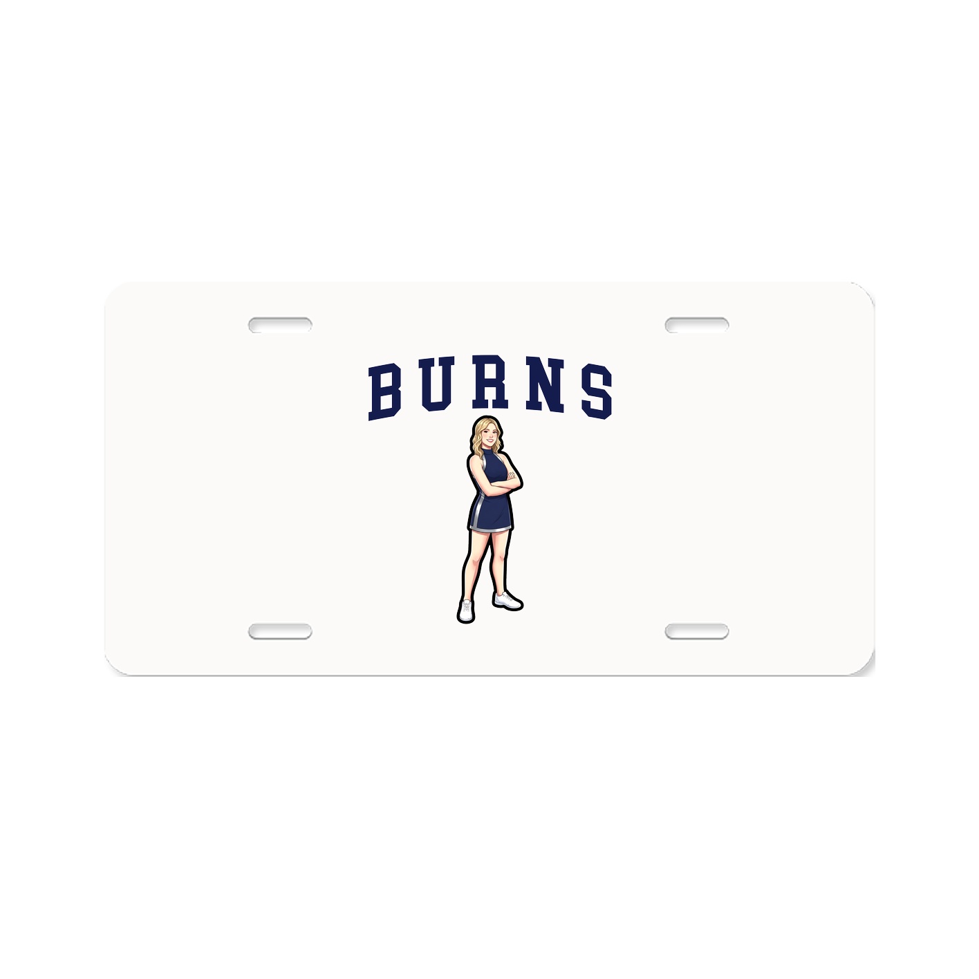 License Plate — Shirsey in Classic