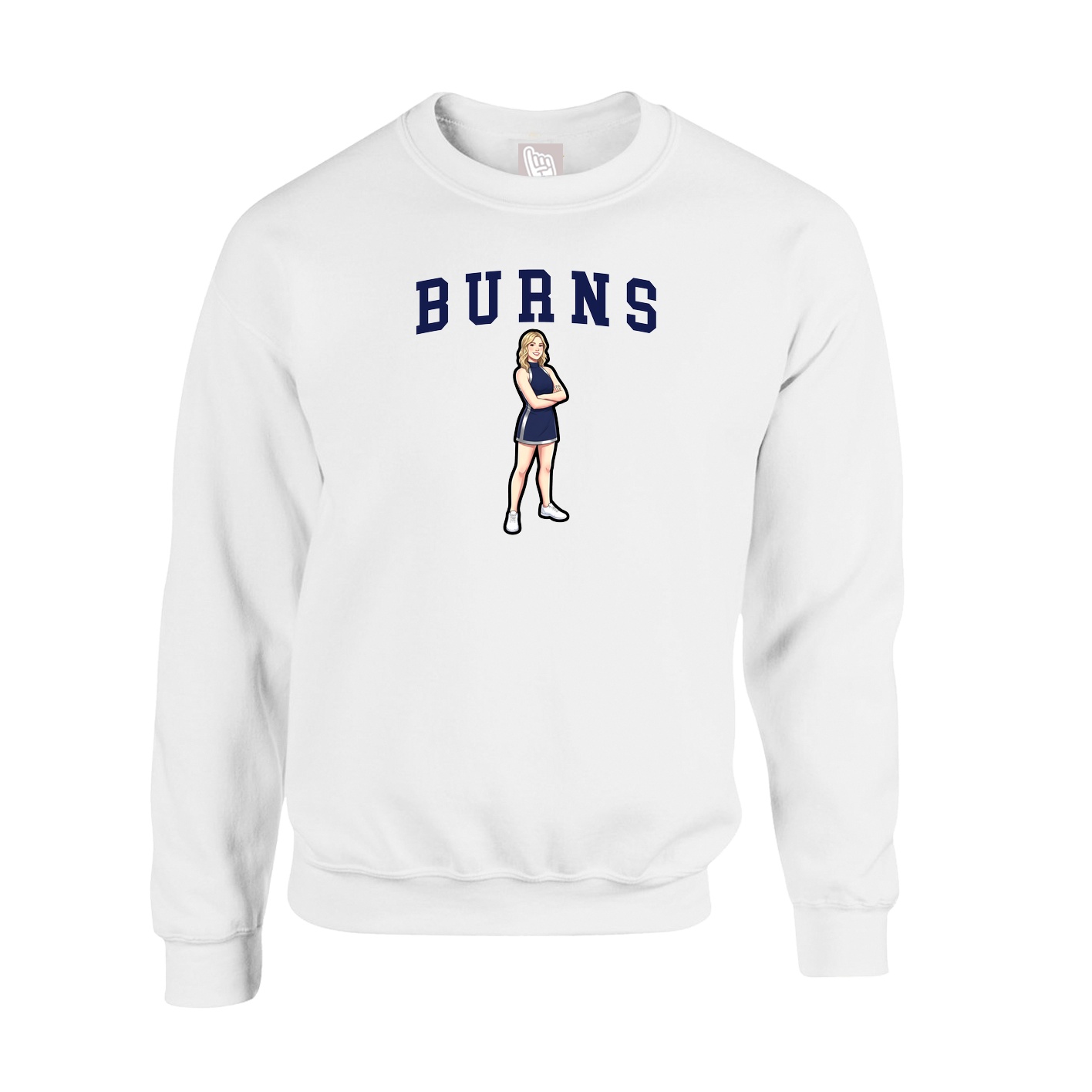 Fleece Crew — Shirsey in White