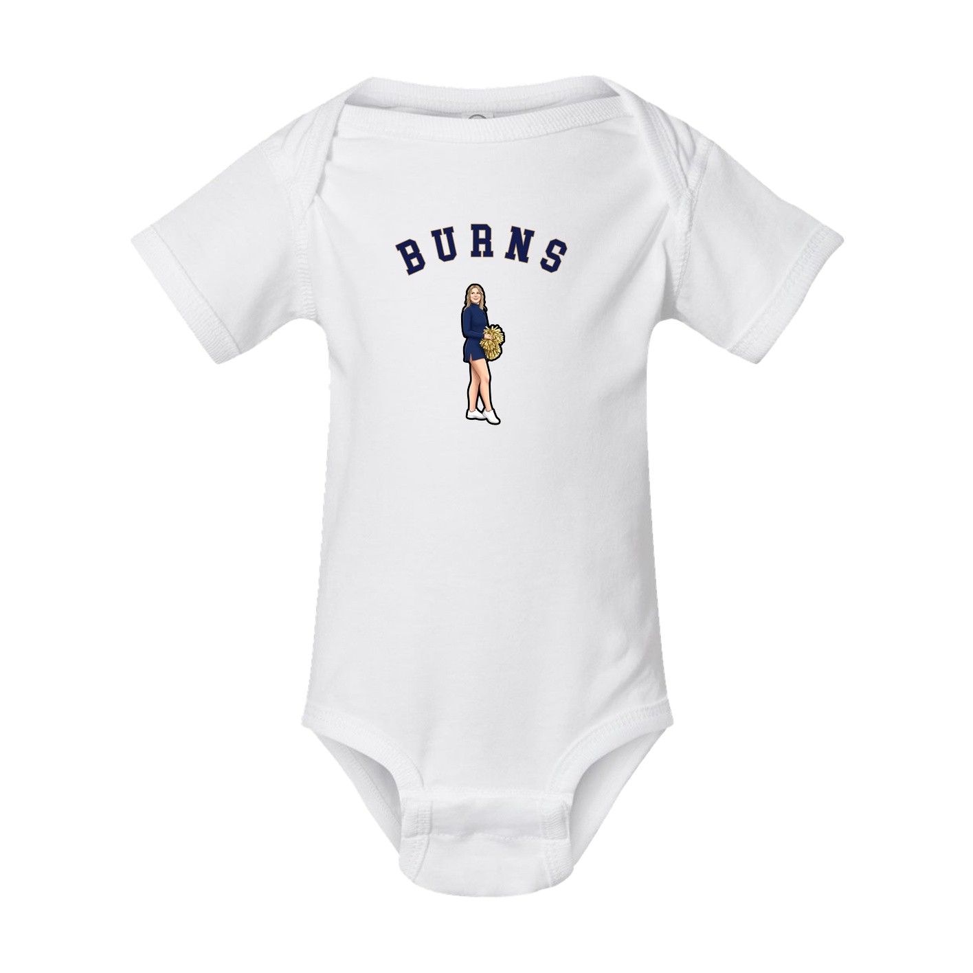 Baby Onesie — Shirsey Arch in White