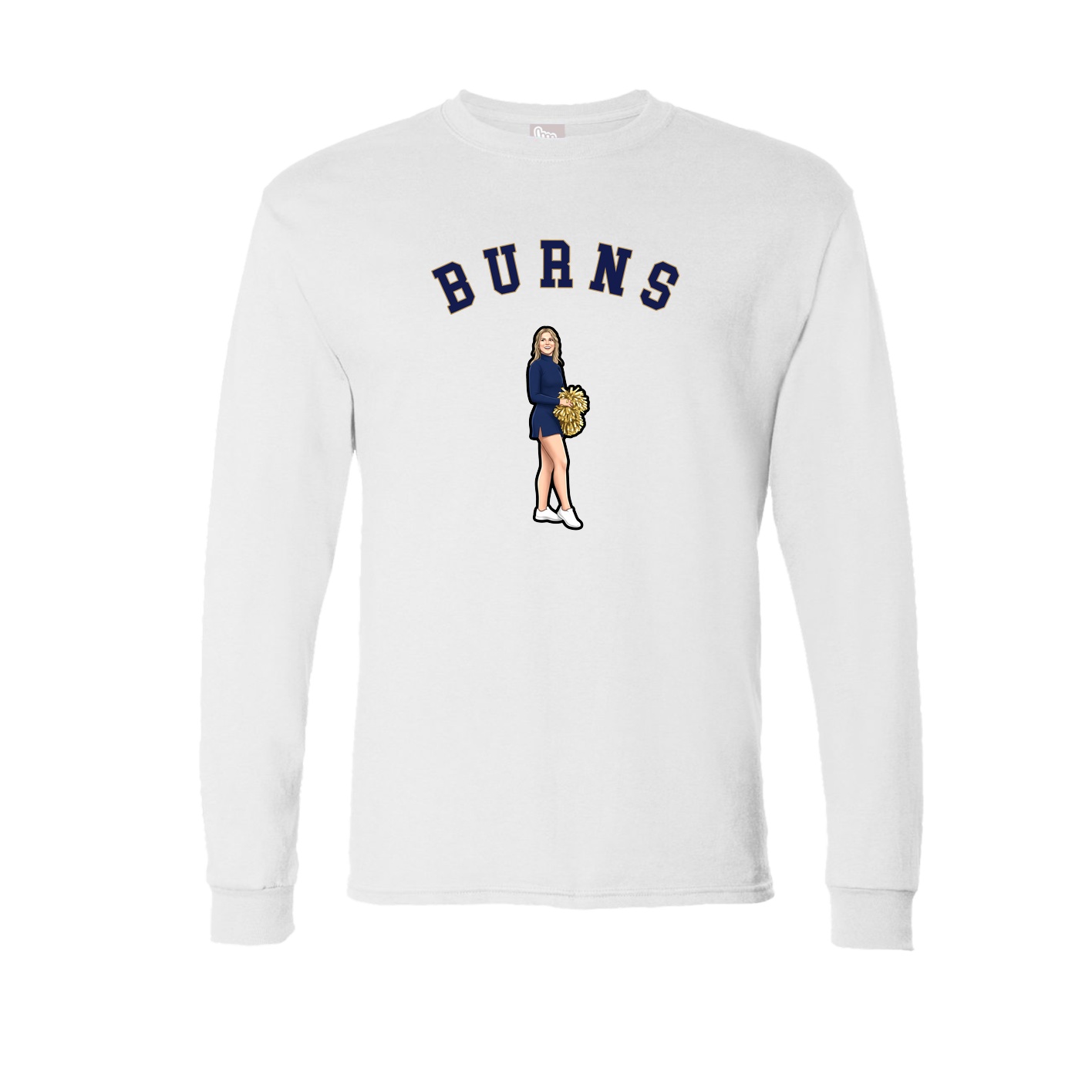 Long Sleeve Tee — Shirsey Arch in White