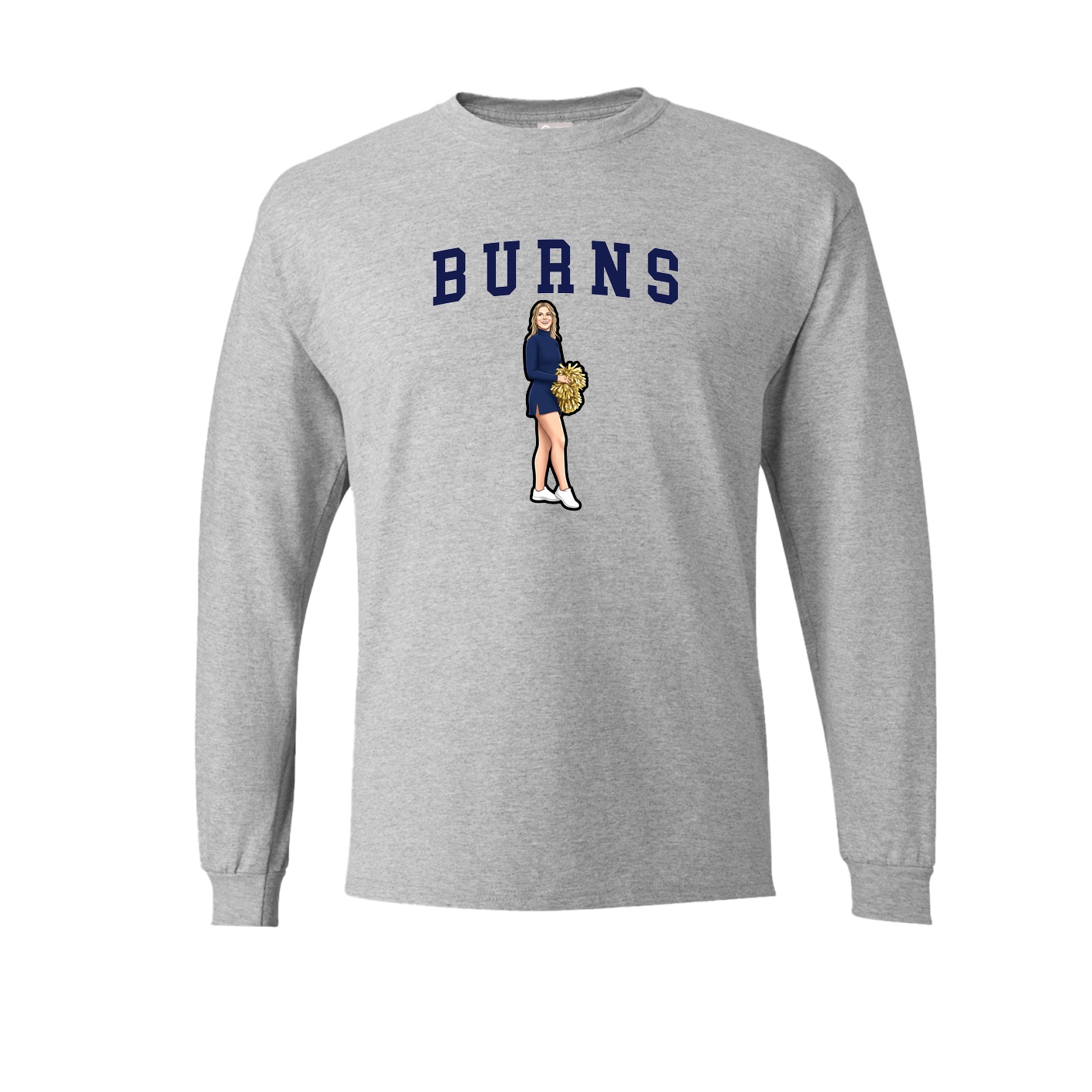 Long Sleeve Tee — Shirsey in Grey