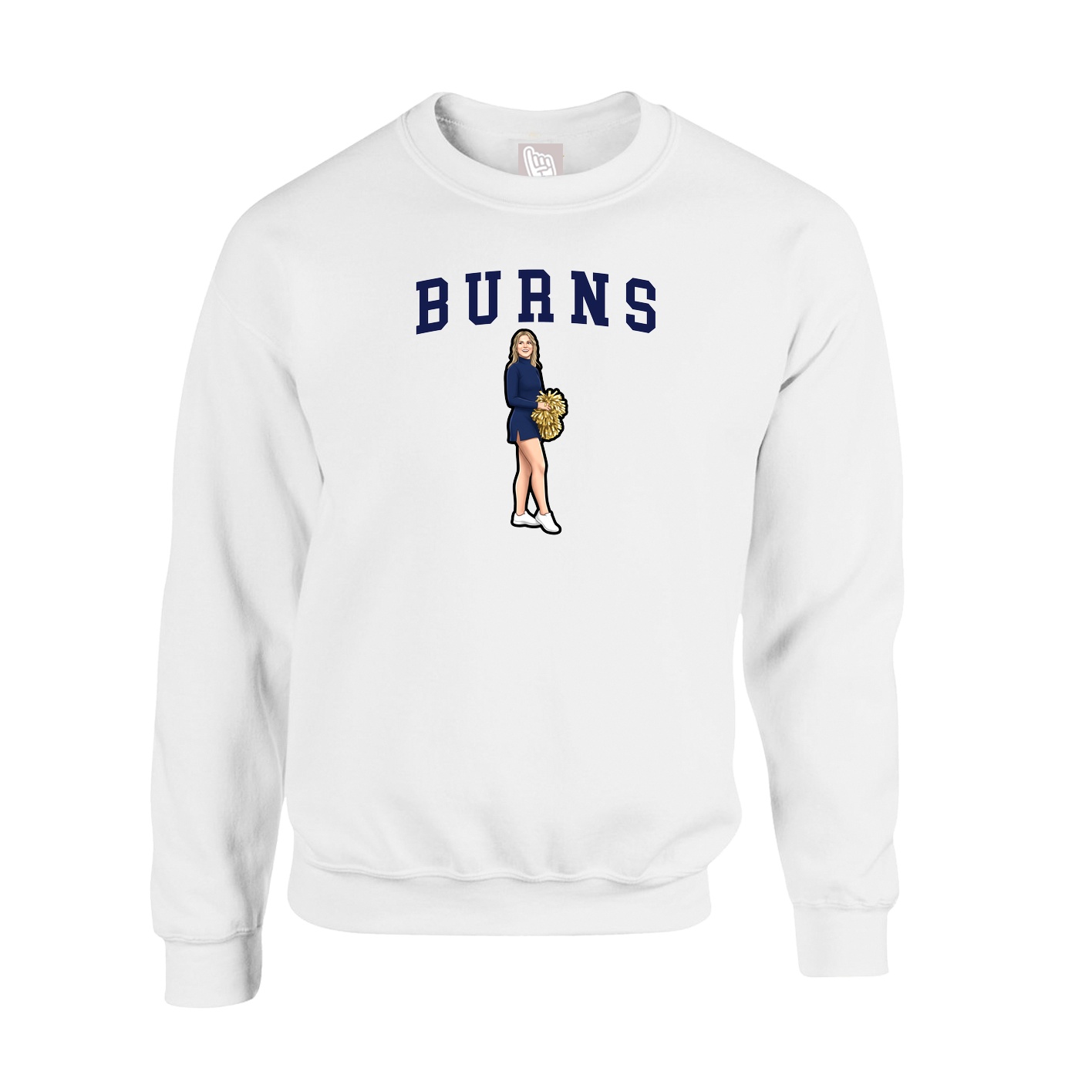 Fleece Crew — Shirsey in White