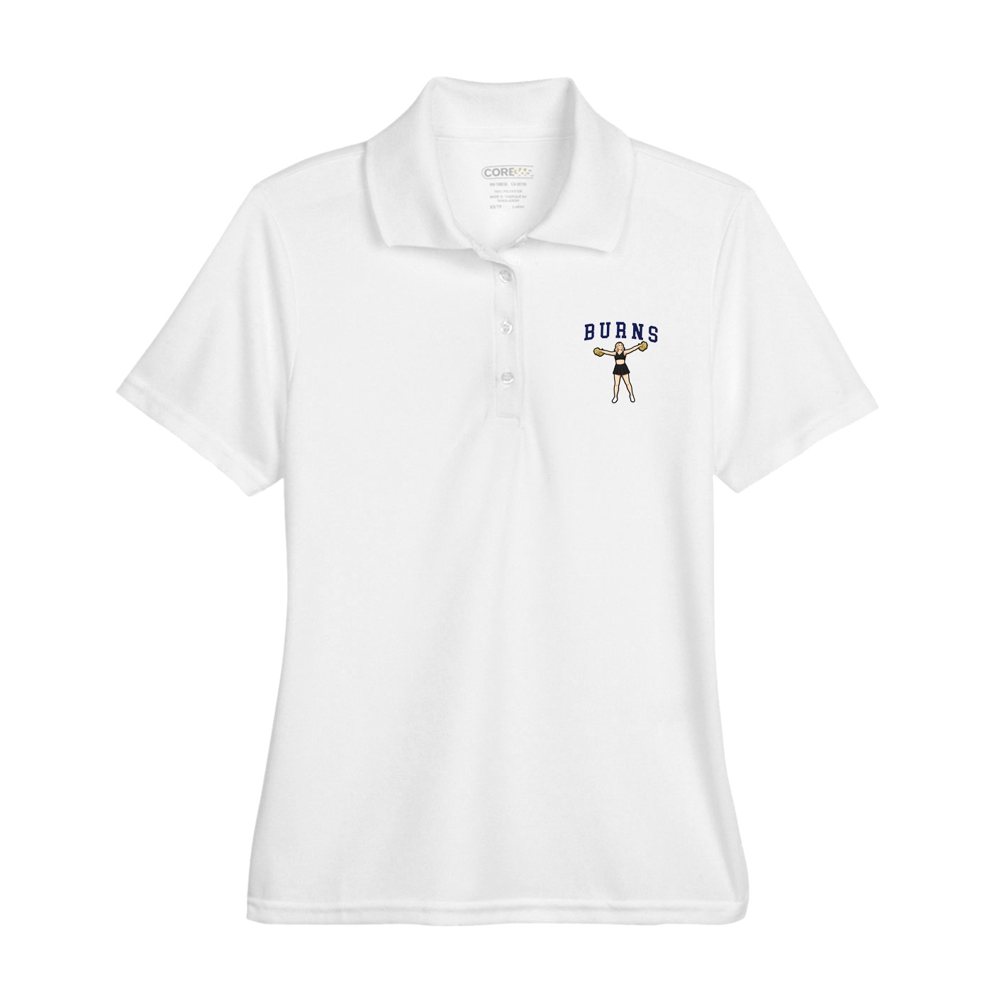 Womens Performance Polo — Shirsey in White