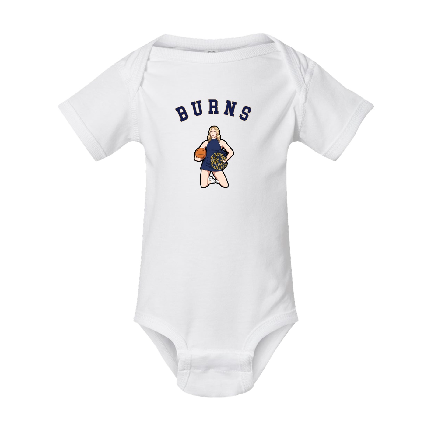Baby Onesie — Shirsey Arch in White