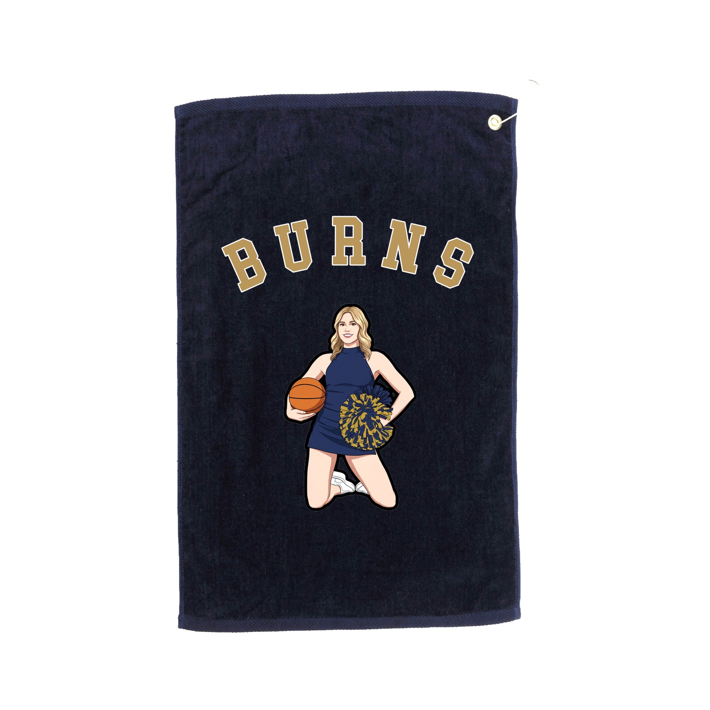 Golf Towel — Shirsey Arch in Navy
