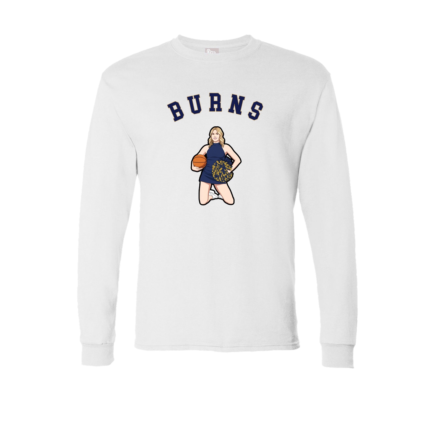 Long Sleeve Tee — Shirsey Arch in White