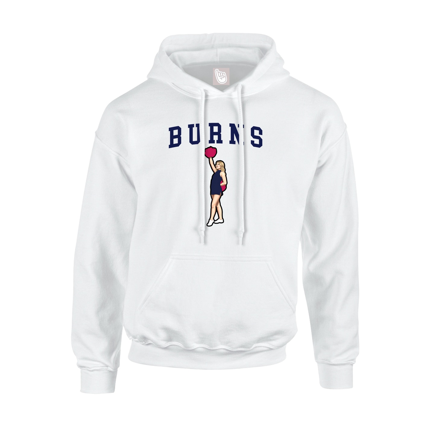 Youth Hoodie — Shirsey in White
