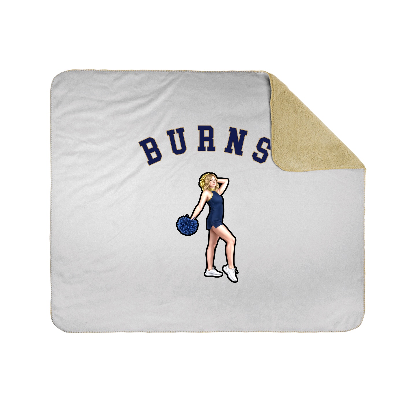 Throw Blanket — Shirsey Arch in White