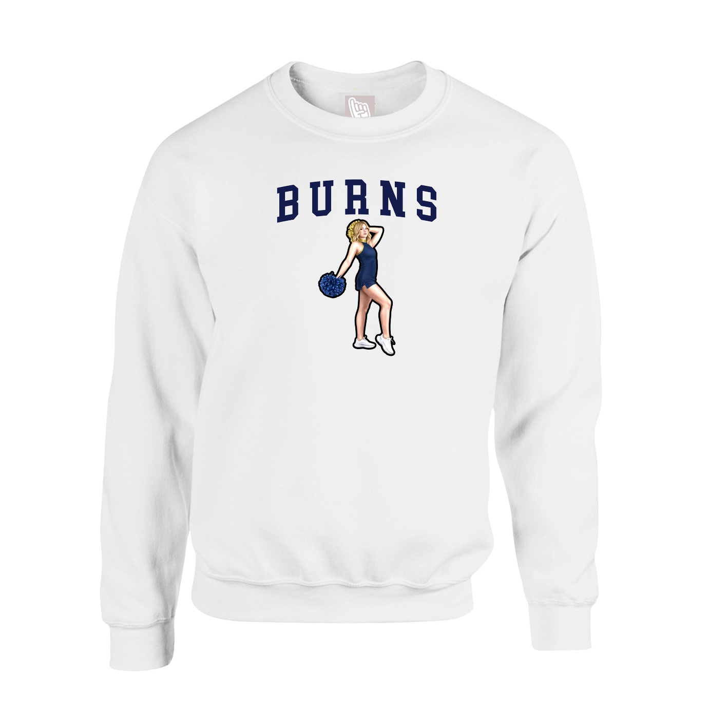 Fleece Crew — Shirsey in White