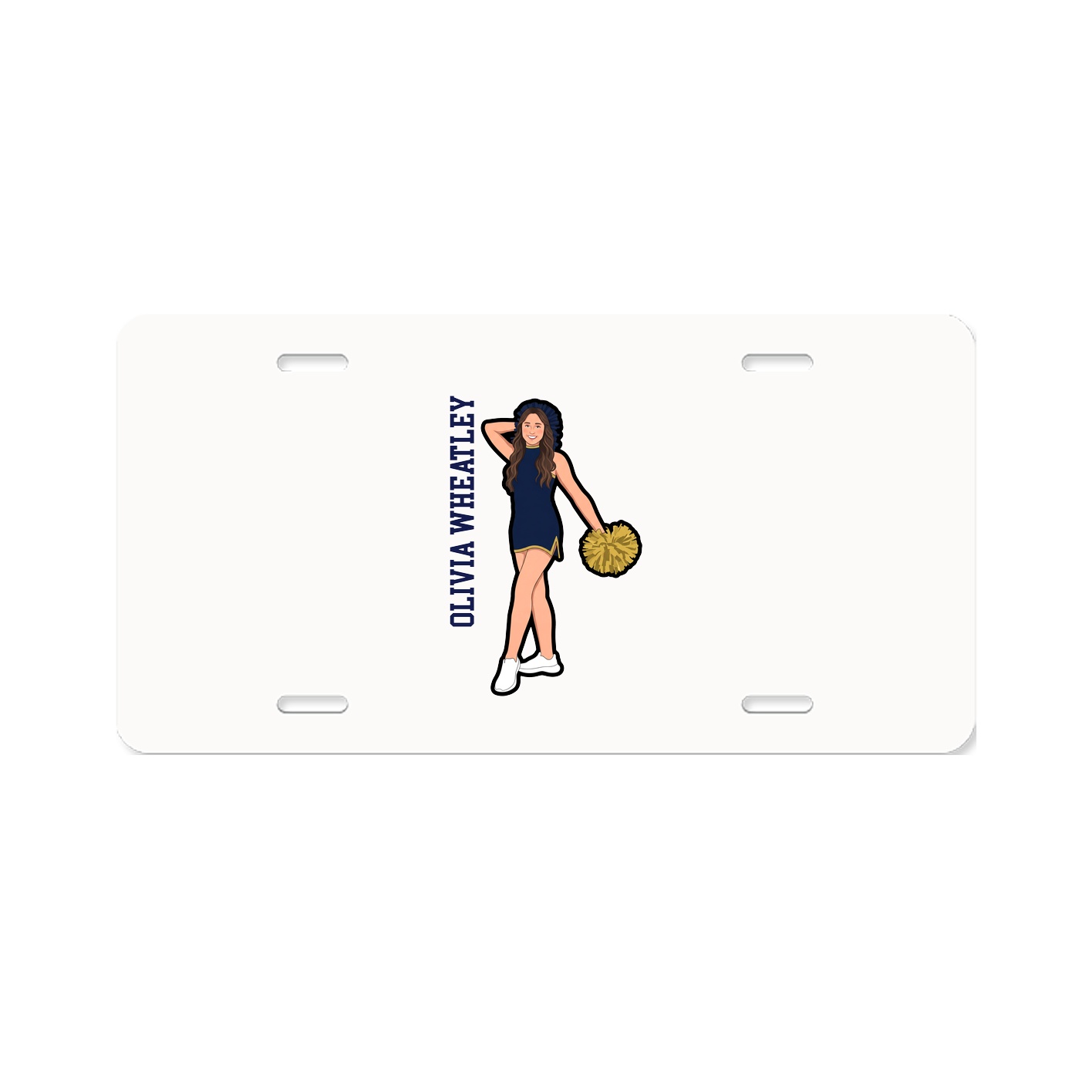 Aluminum License Plate
