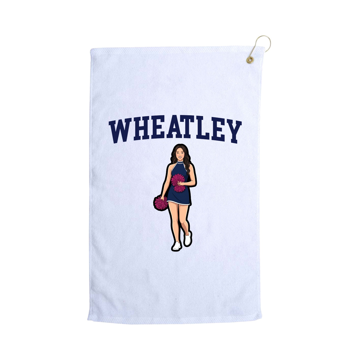 Golf Towel — Shirsey in White