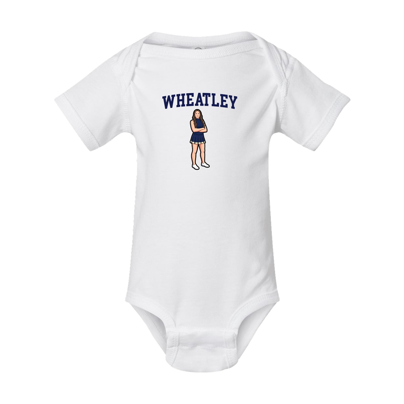 Baby Onesie — Shirsey in White