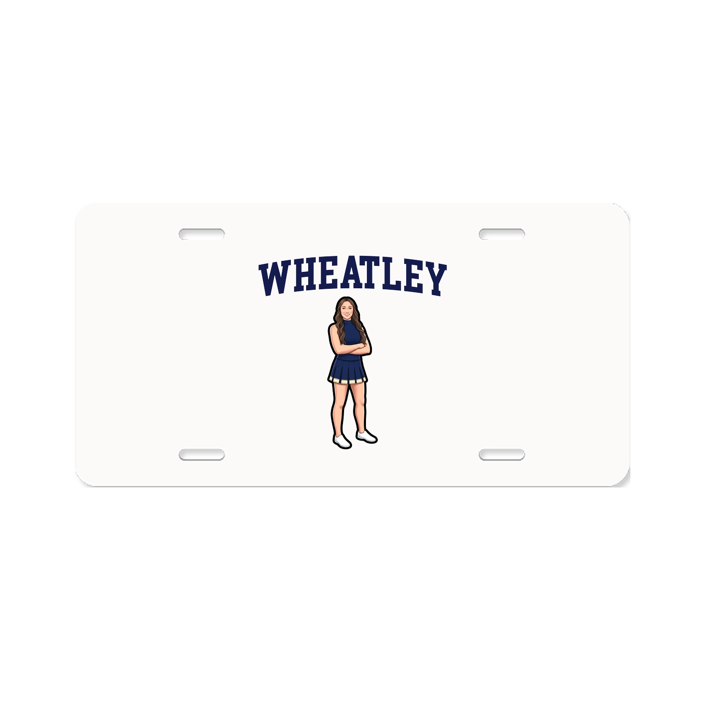License Plate — Shirsey in Classic