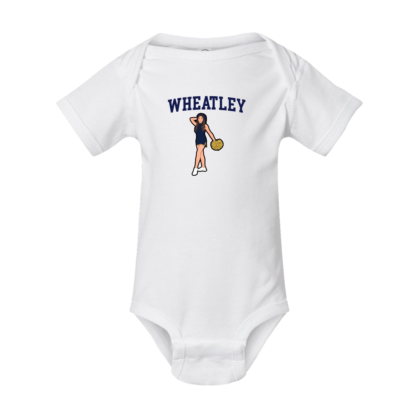 Baby Onesie — Shirsey in White